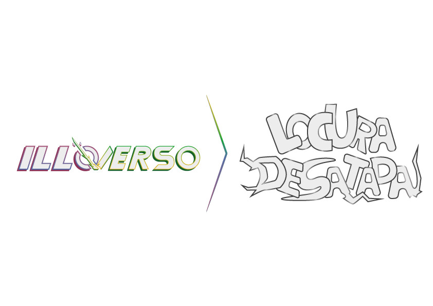 Testing the logo under different background colors