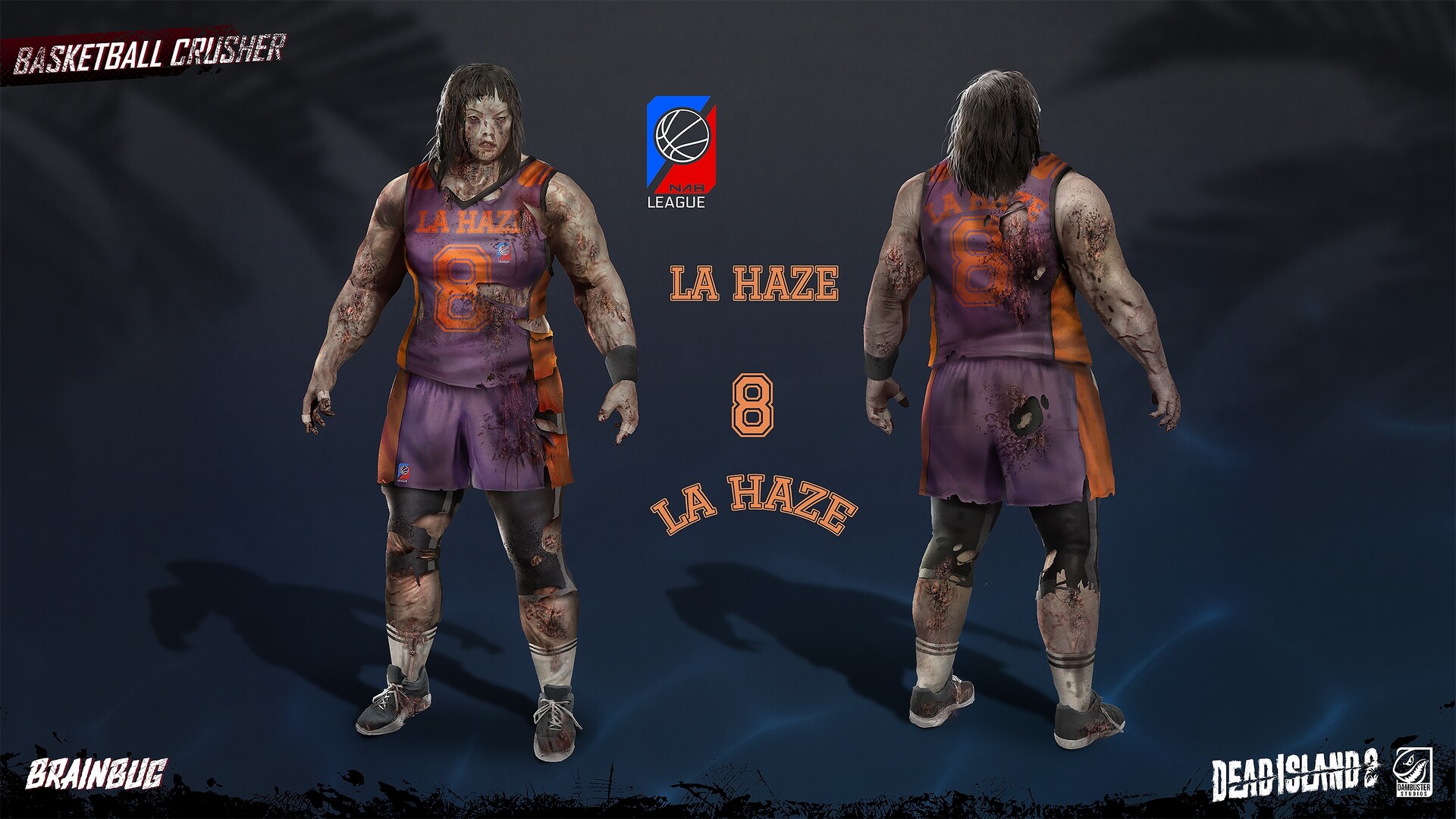 Brainbug Design - Dead Island 2 - Enemy Concepts