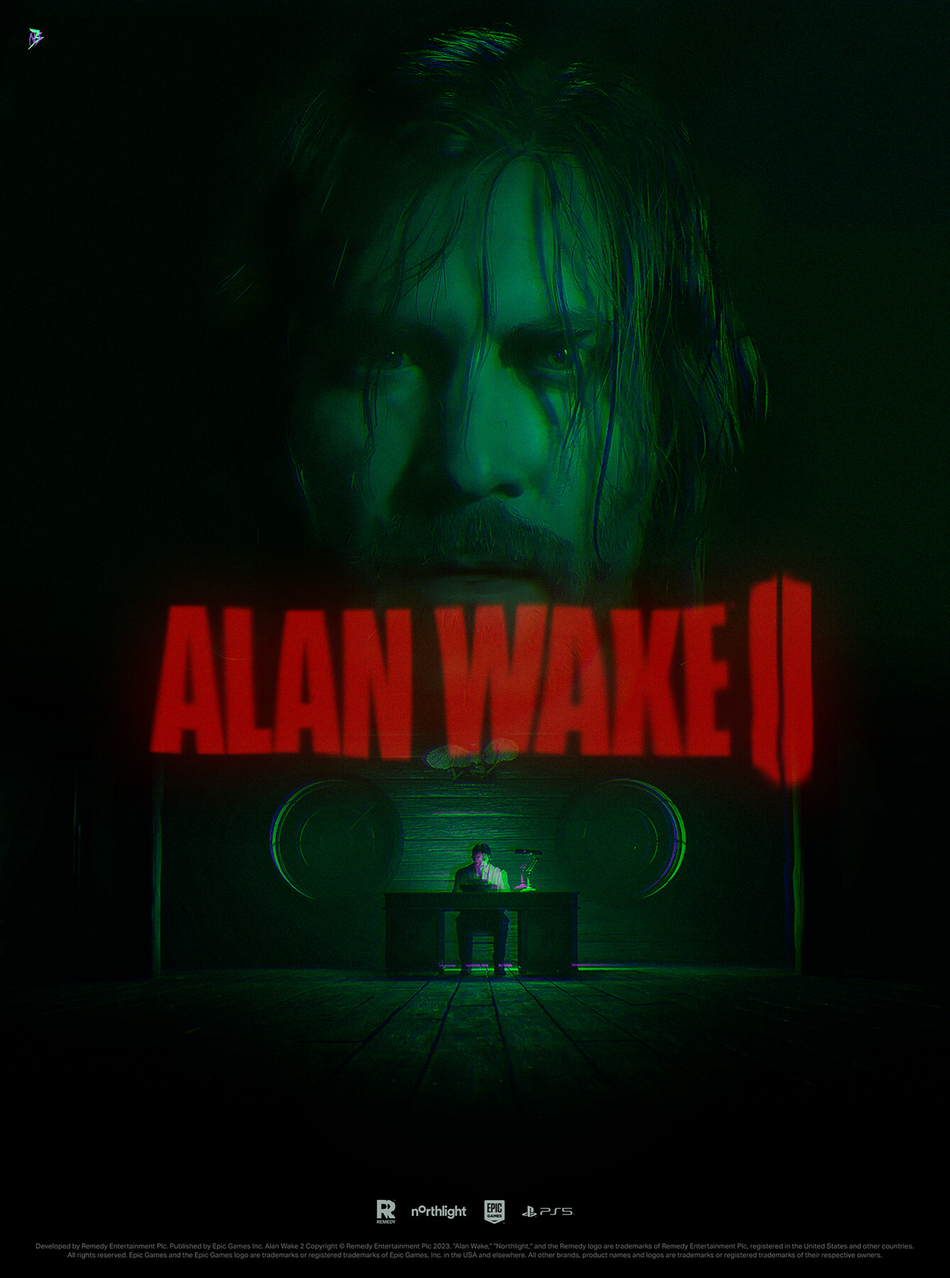 ArtStation Alan Wake 2 Poster