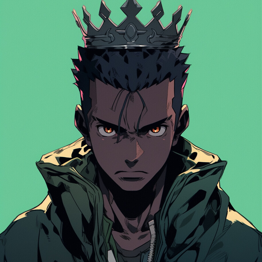 ArtStation - Anime Portrait NFT style - King