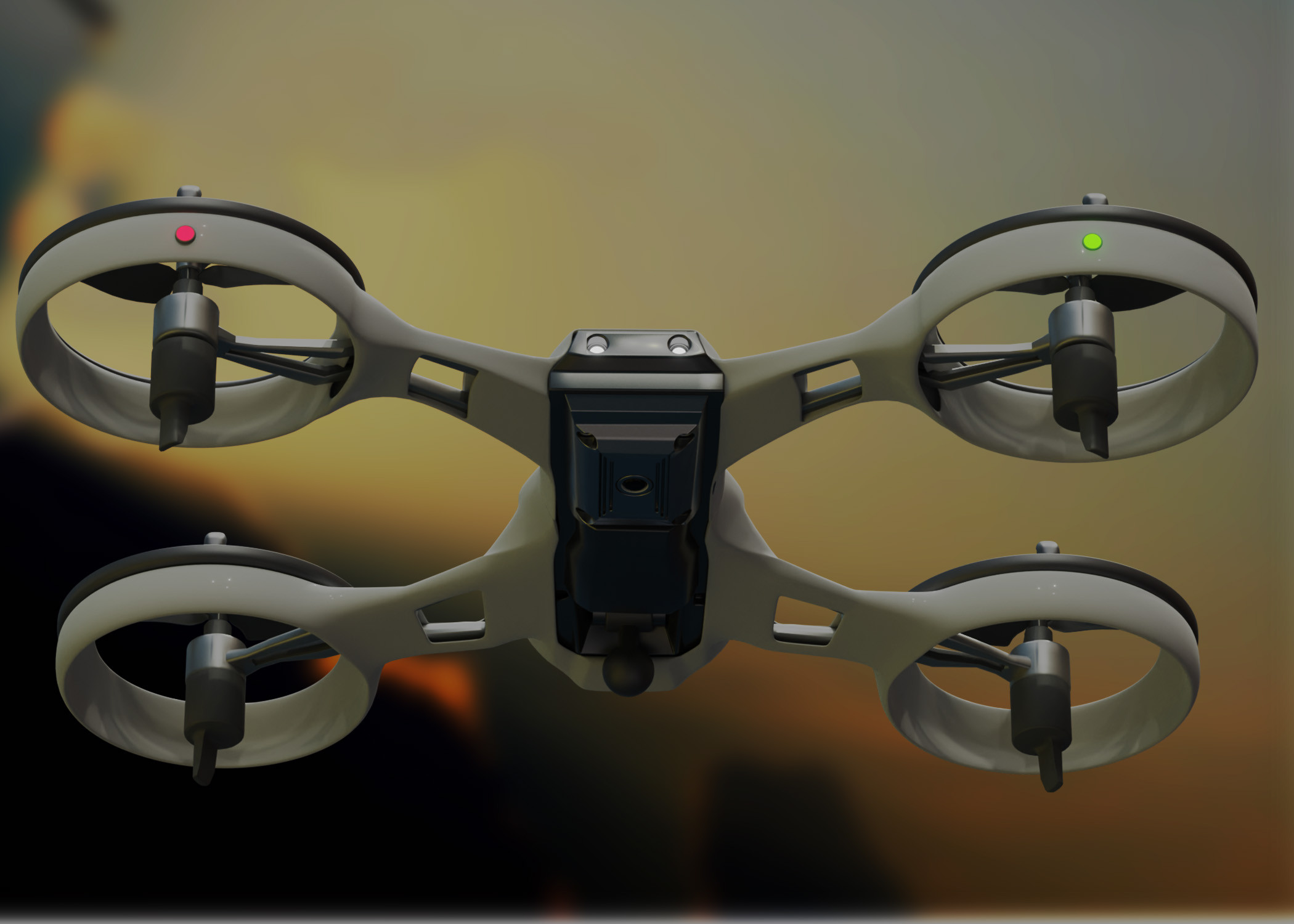 Perfect for hovering and stationary flight modes. 