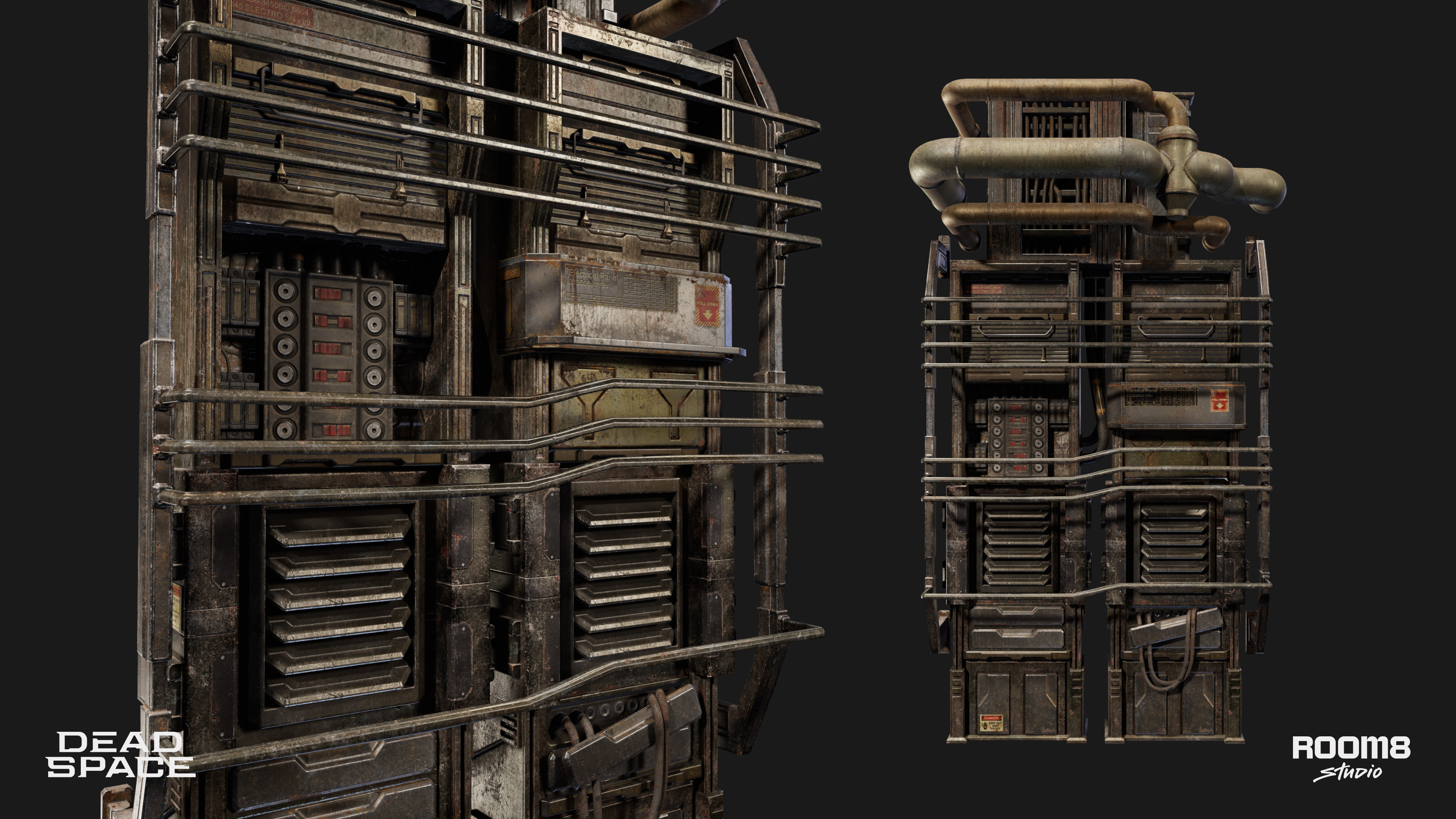 ArtStation - Art Test 3: Dead Space In Depth Breakdown