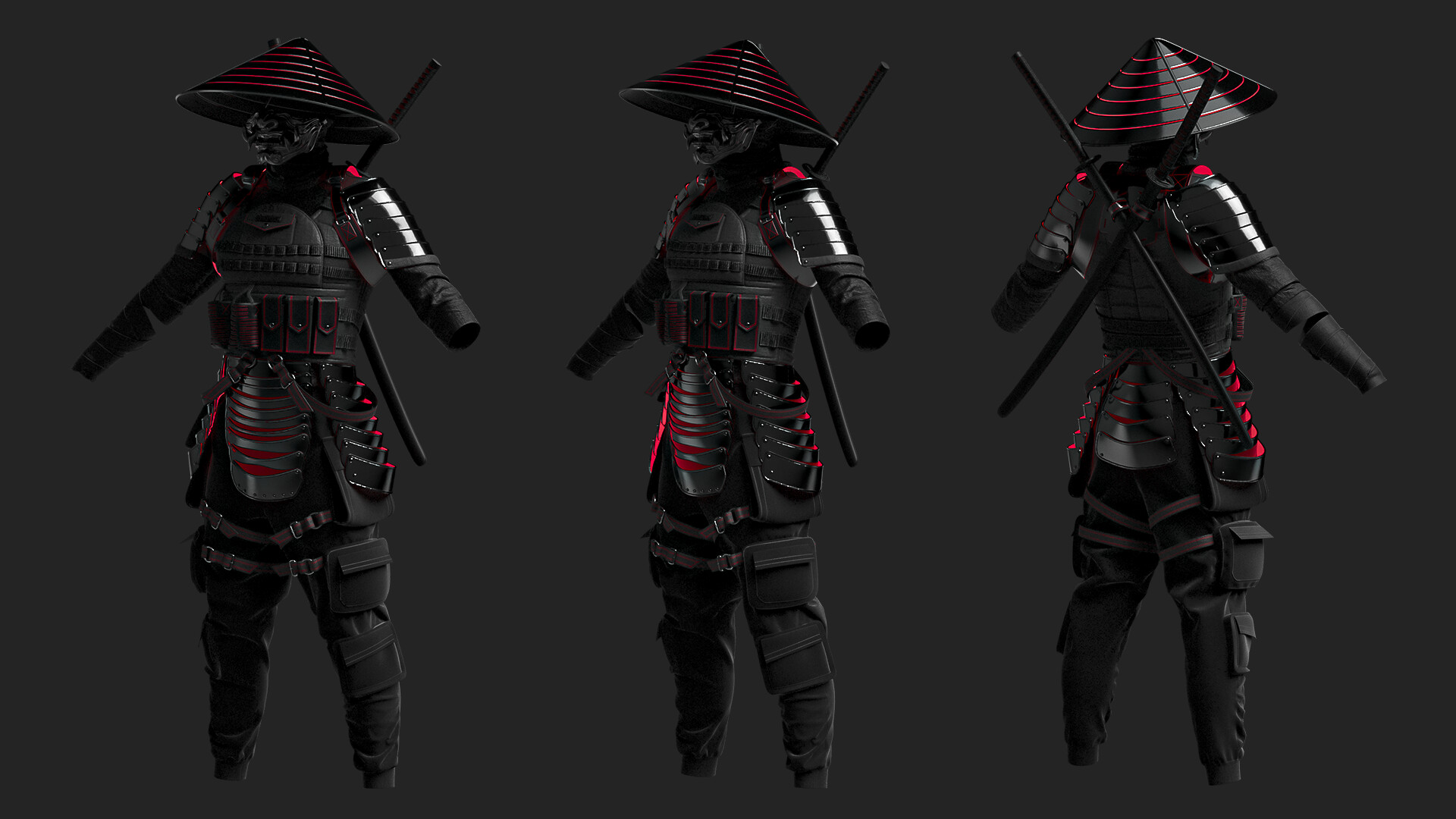 ArtStation - Samurai outfit