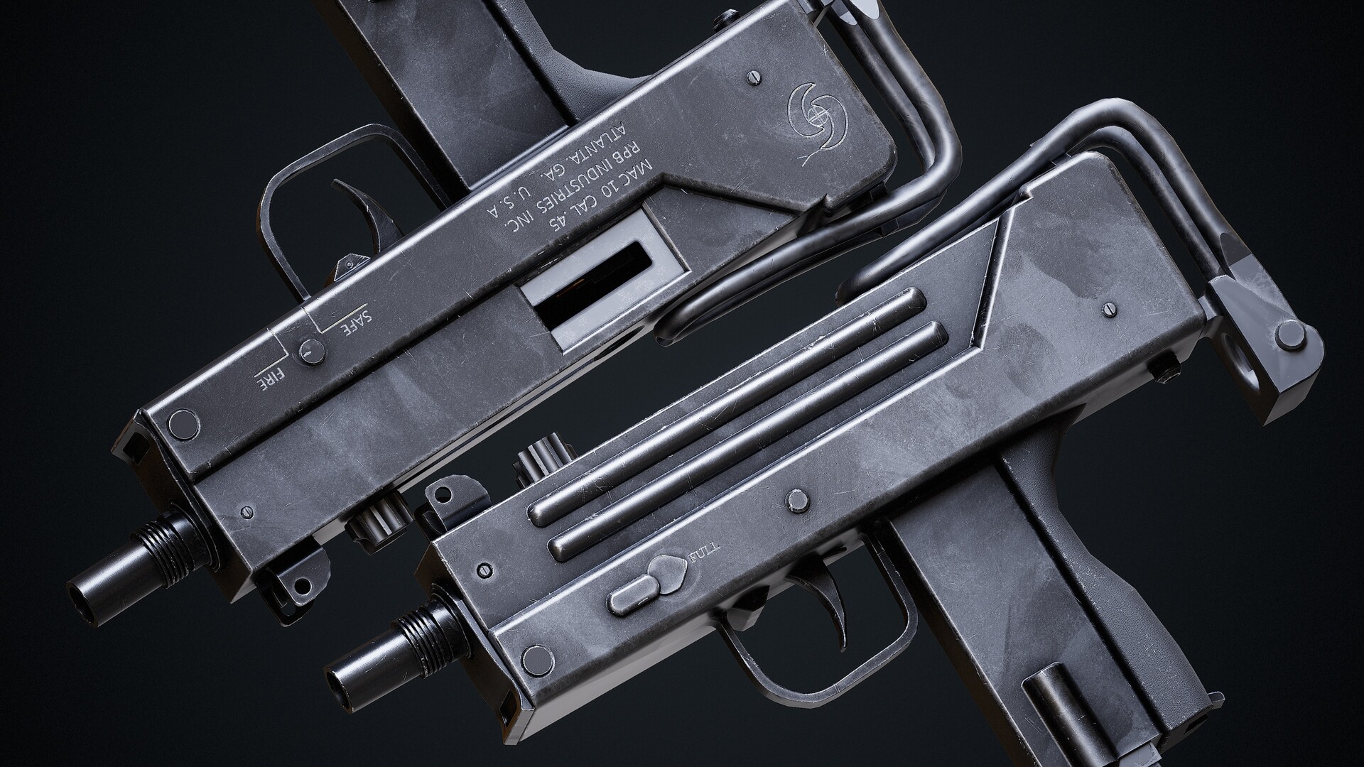 ArtStation - MAC 10