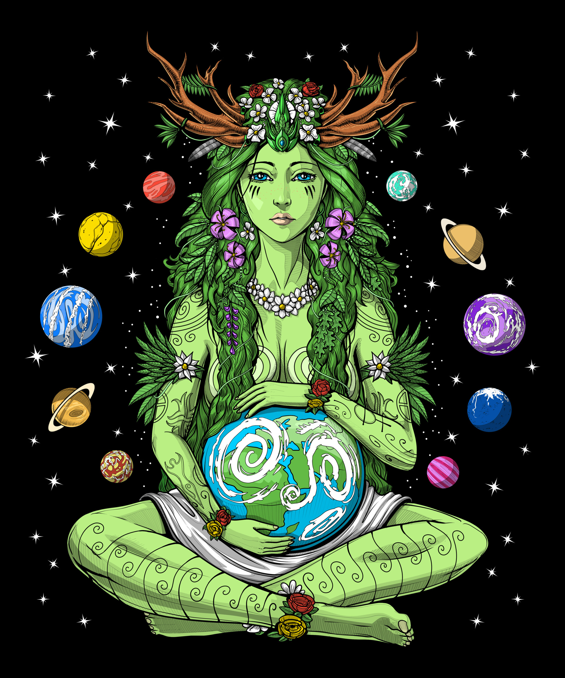 ArtStation - Mother Earth Gaia