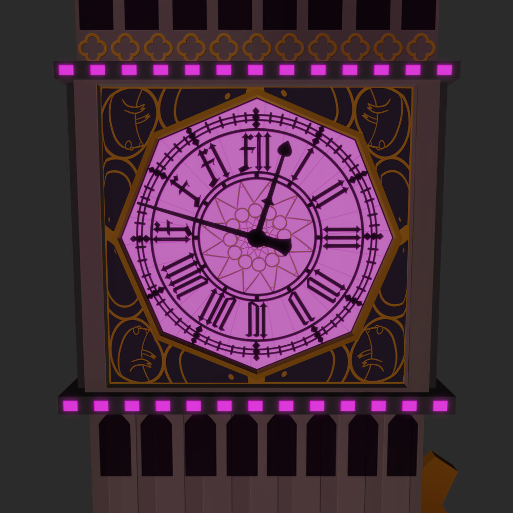 Clock Tower Closeup