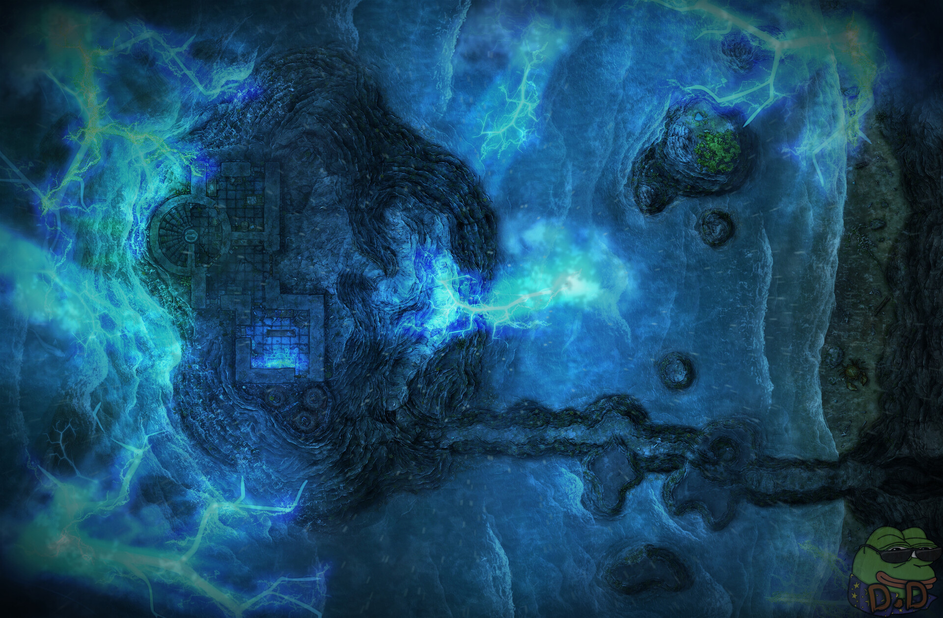 Detailed Dungeons - Tower of Storms (1st) (Night) 