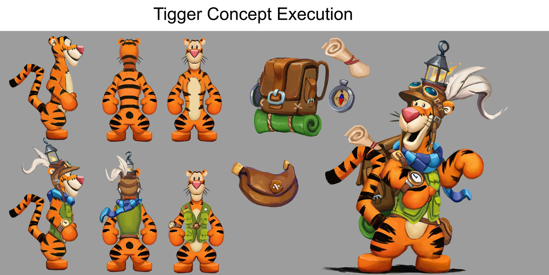 ArtStation Tigger Disney Mirrorverse