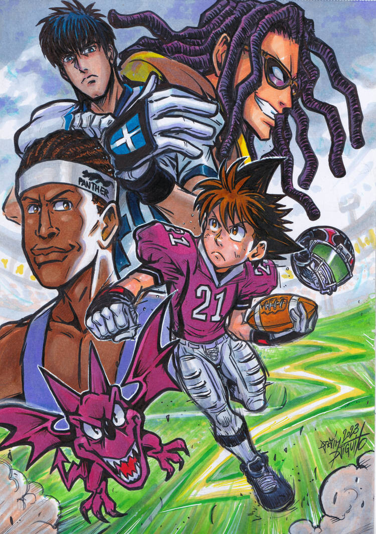 ArtStation Eyeshield 21th anniversary tribute