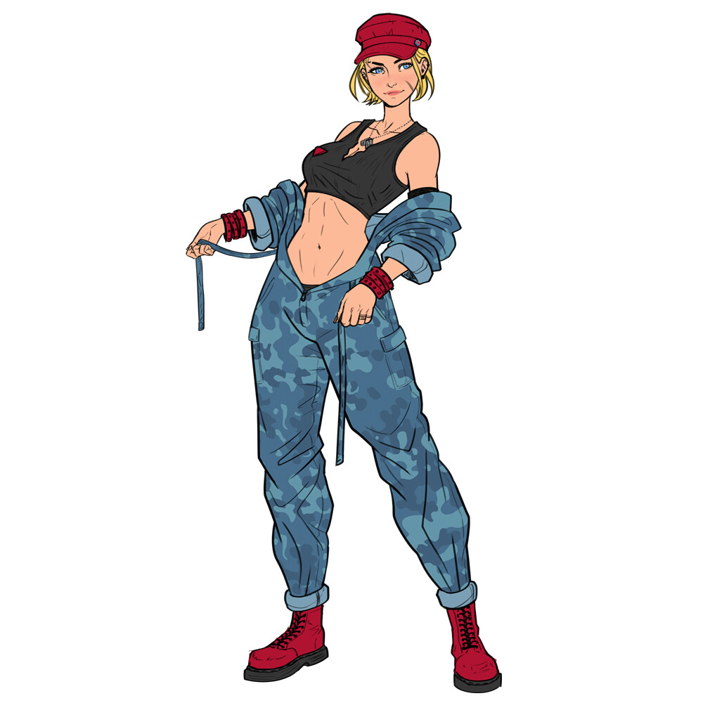 Beginning Operations! 🇬🇧🎯(Cammy SF6 Sketch) #streetfighter6 #cammywhite  #gameart #fanart #drawing #sketch #artwork #illustration…