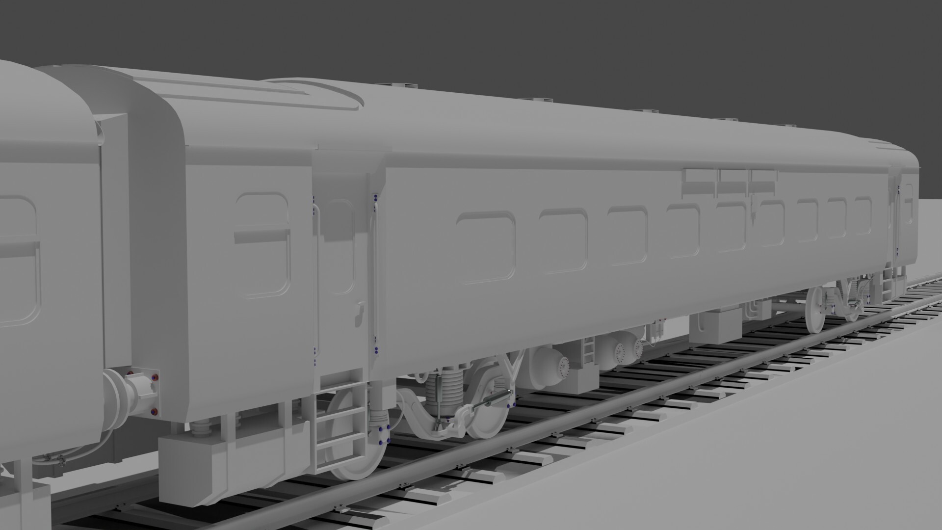 ArtStation Low Poly LHB Coach 3D Model, 50% OFF