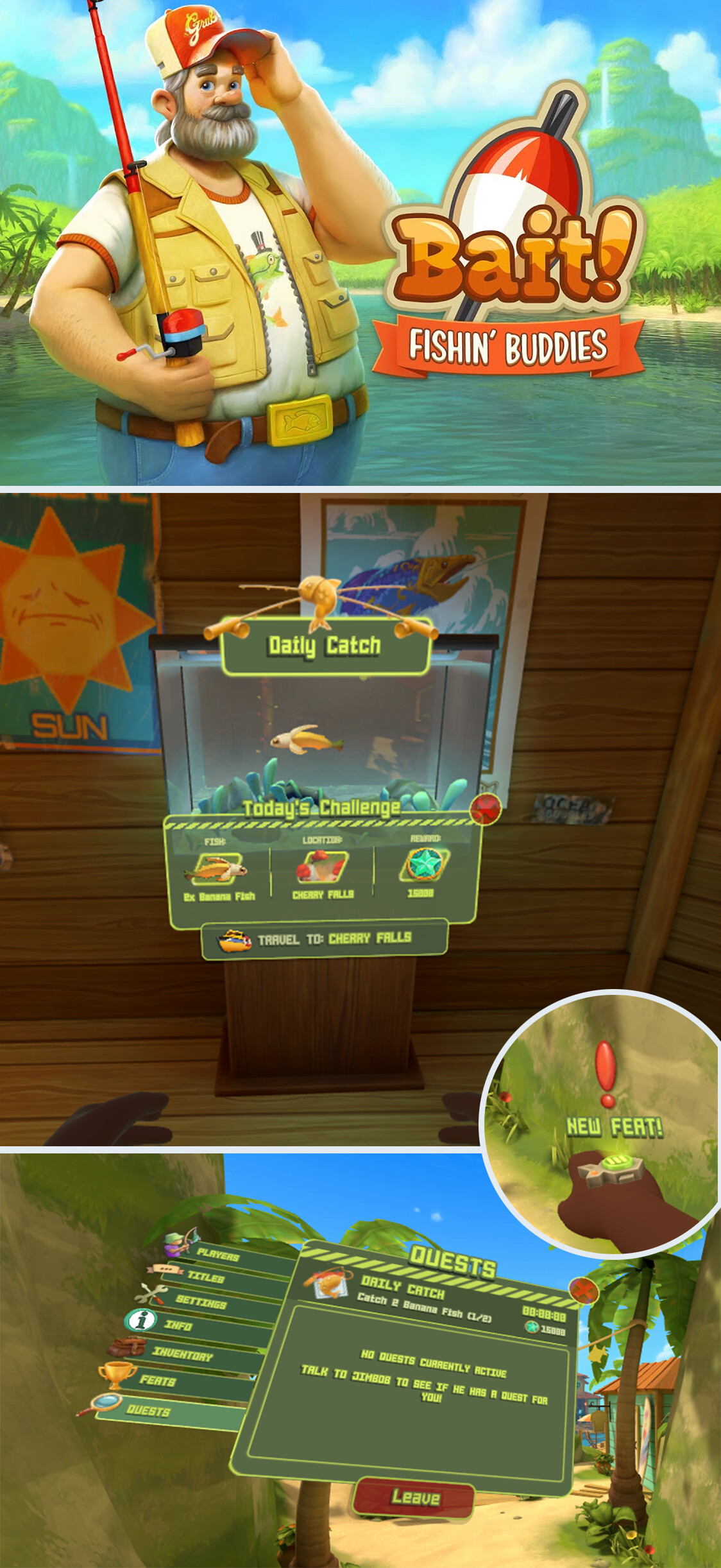 Mike Daskalov Bait! VR menus