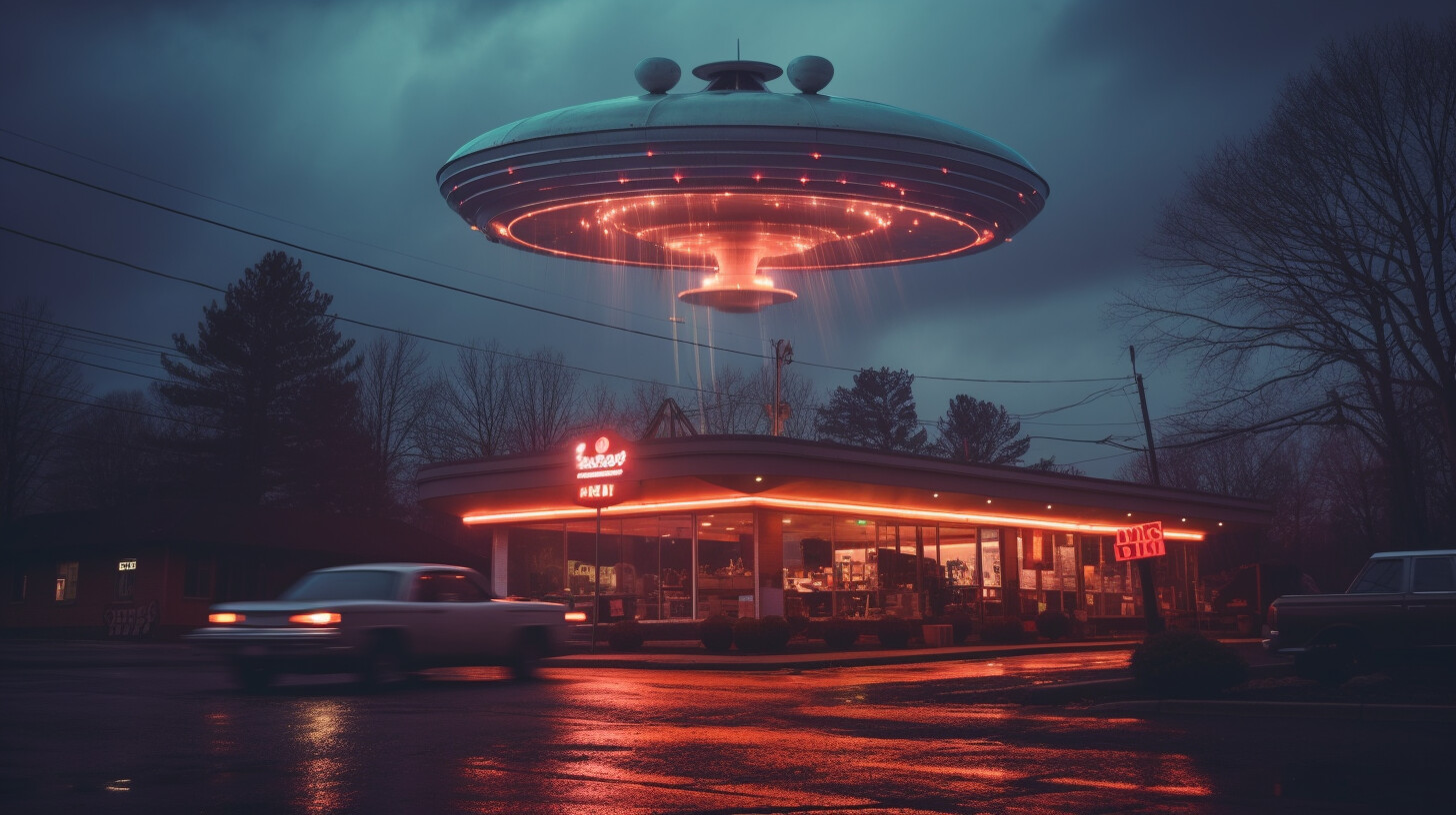 ArtStation - UFOs in Midjourney