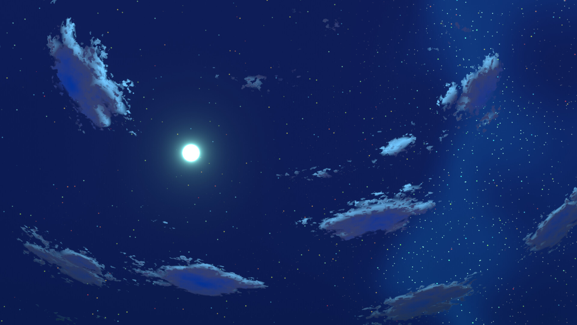 anime sky background