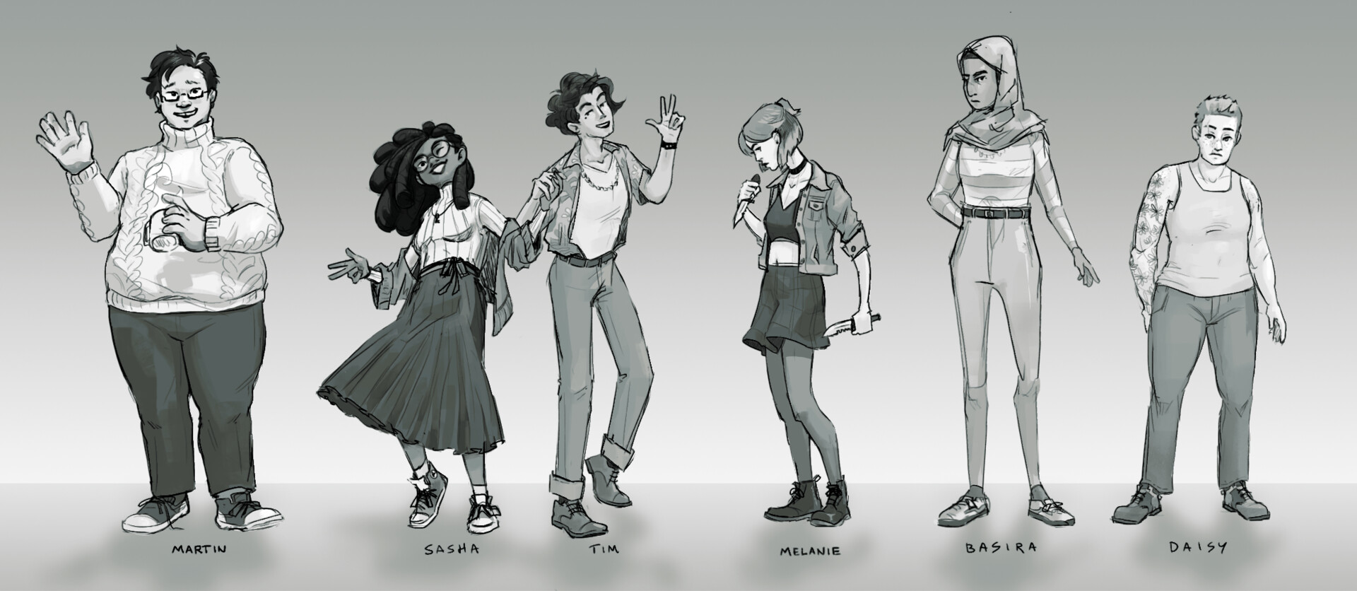 ArtStation TMA Character Lineup