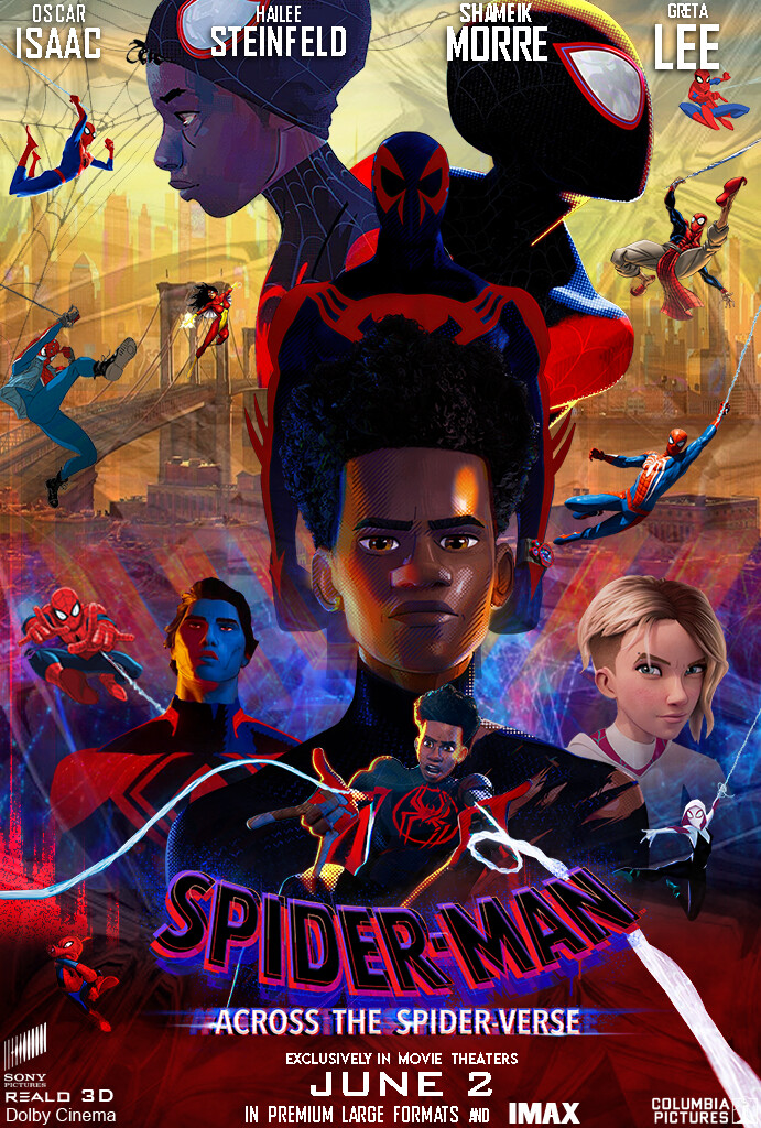 ArtStation - Spider-Man: Across the Spider-Verse Movie Poster Design