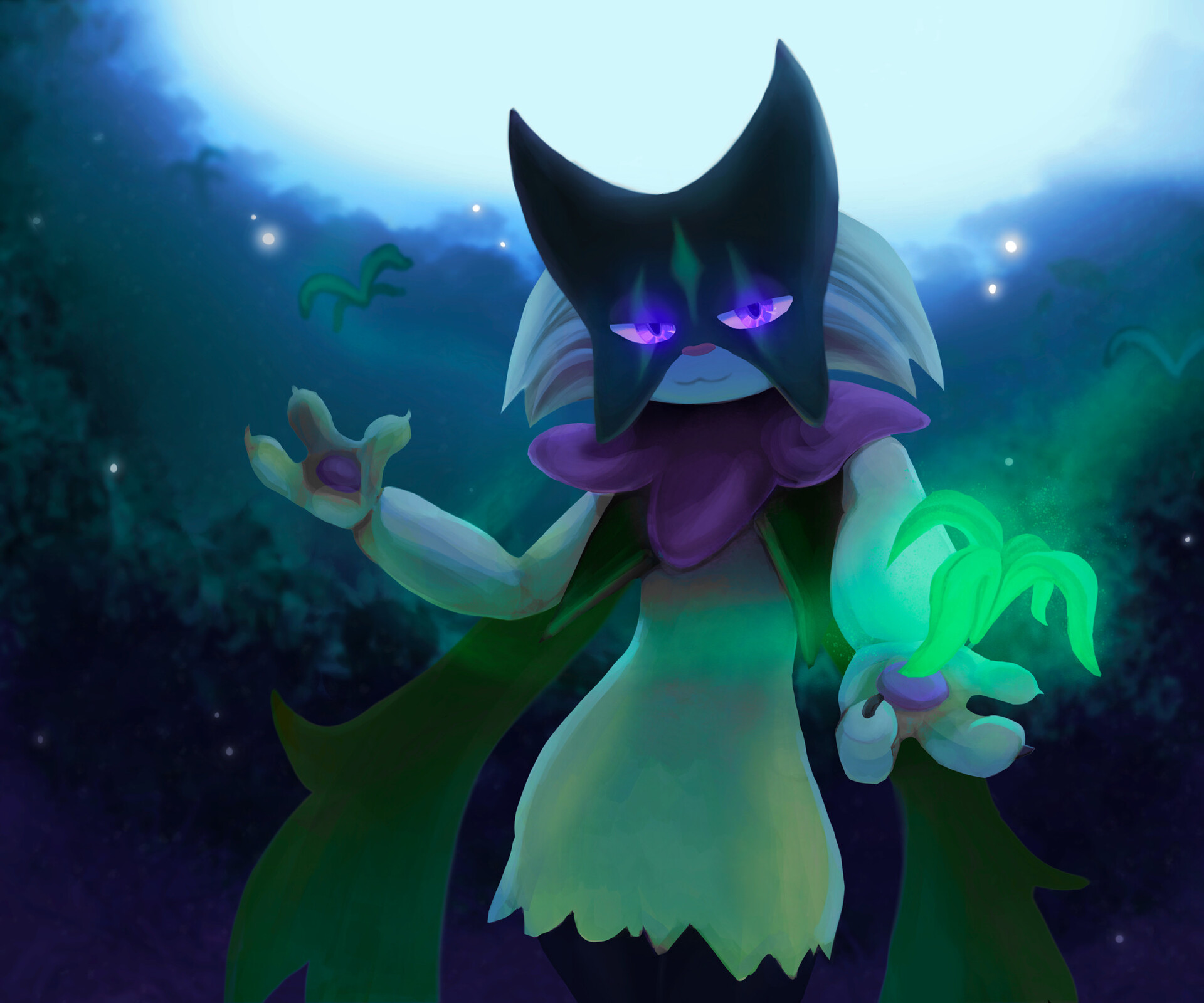 Artstation shiny meowscarada