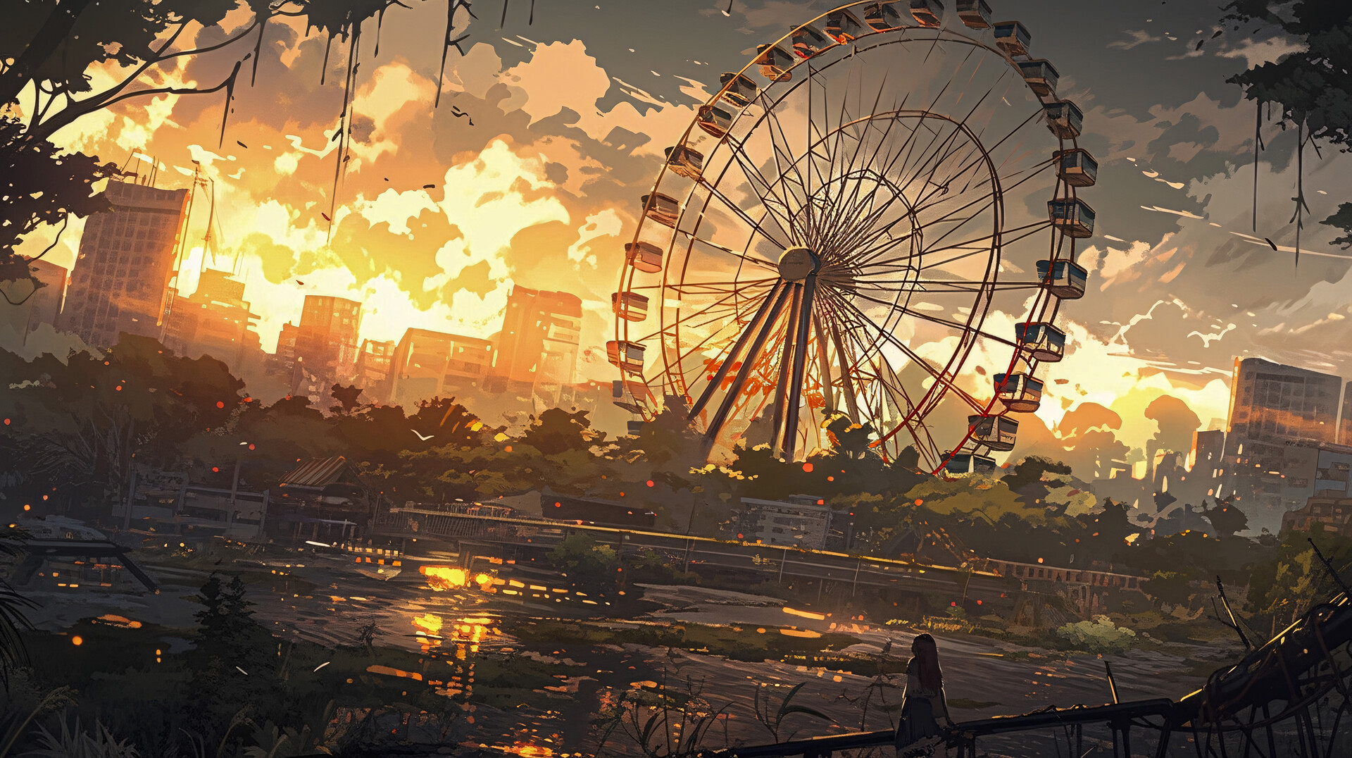 ArtStation - 100 Apocalyptic Anime Wallpaper Illustration Pack Vol.1, 8K  Reference Images