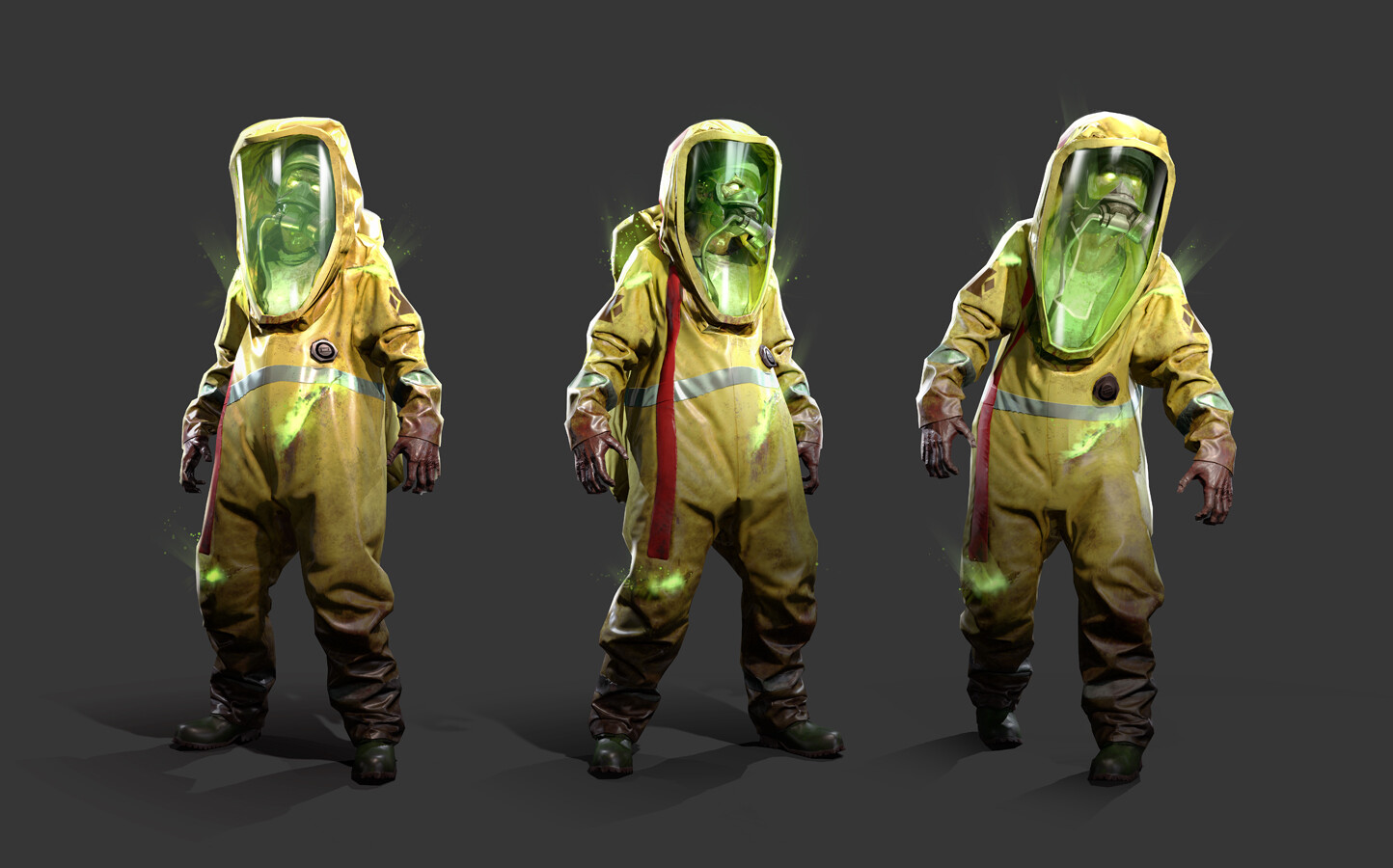 MY.GAMES - Left to Survive Hazmat zombie mob 3d model