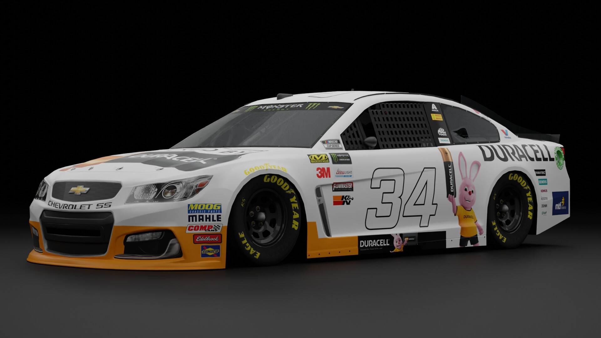 ArtStation NASCAR Chevrolet SS Duracell livery