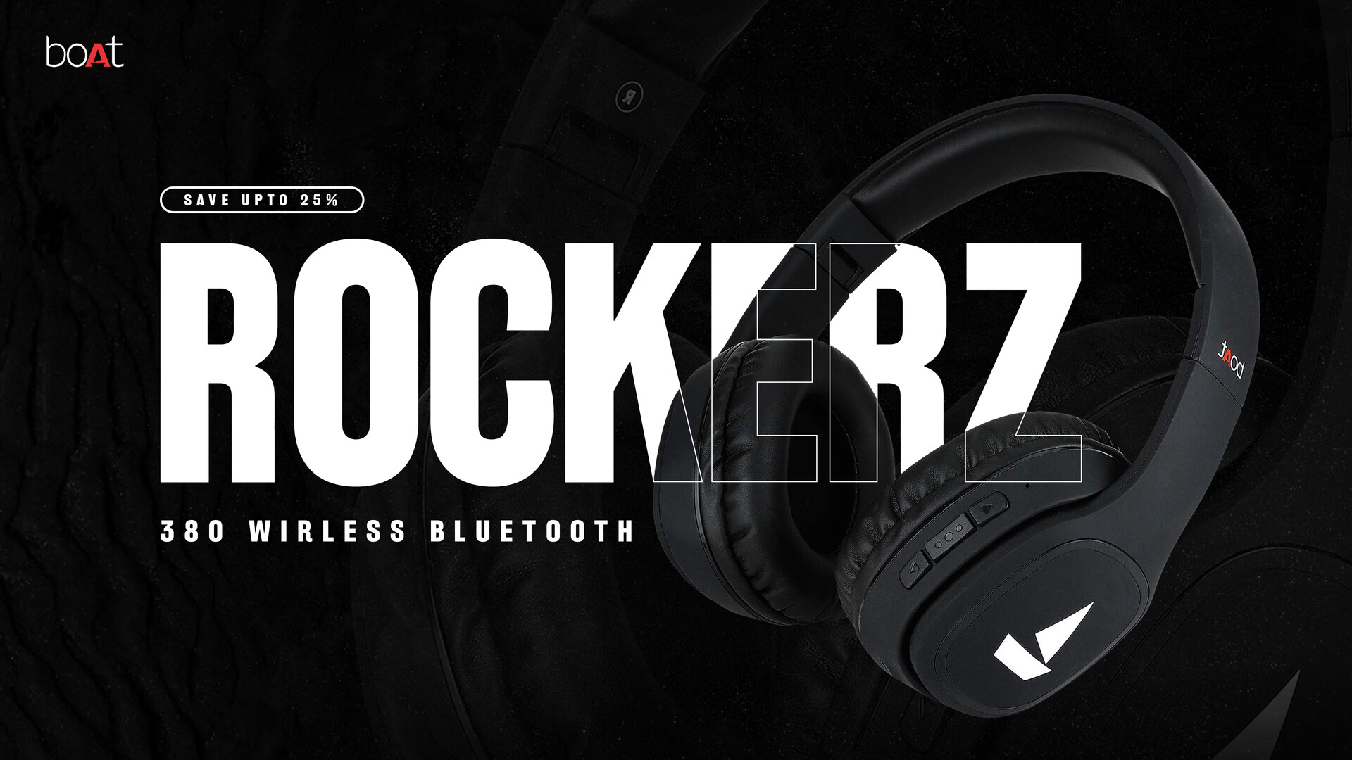 Boat rockerz 380 wireless best sale bluetooth headphones