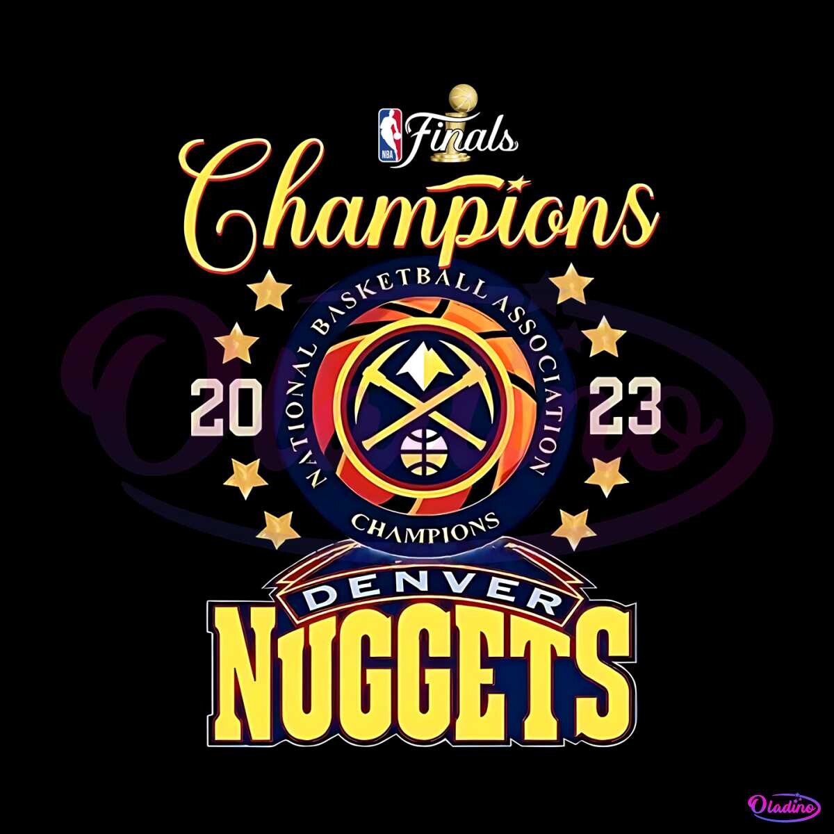 Denver Nuggets 2023 NBA Finals Champions PNG Silhouette Files