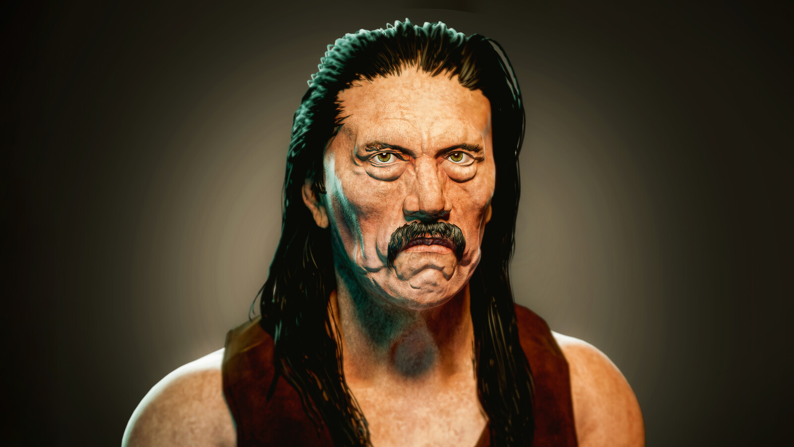 Lucía 爱晓 Lizaso Danny Trejo Bust