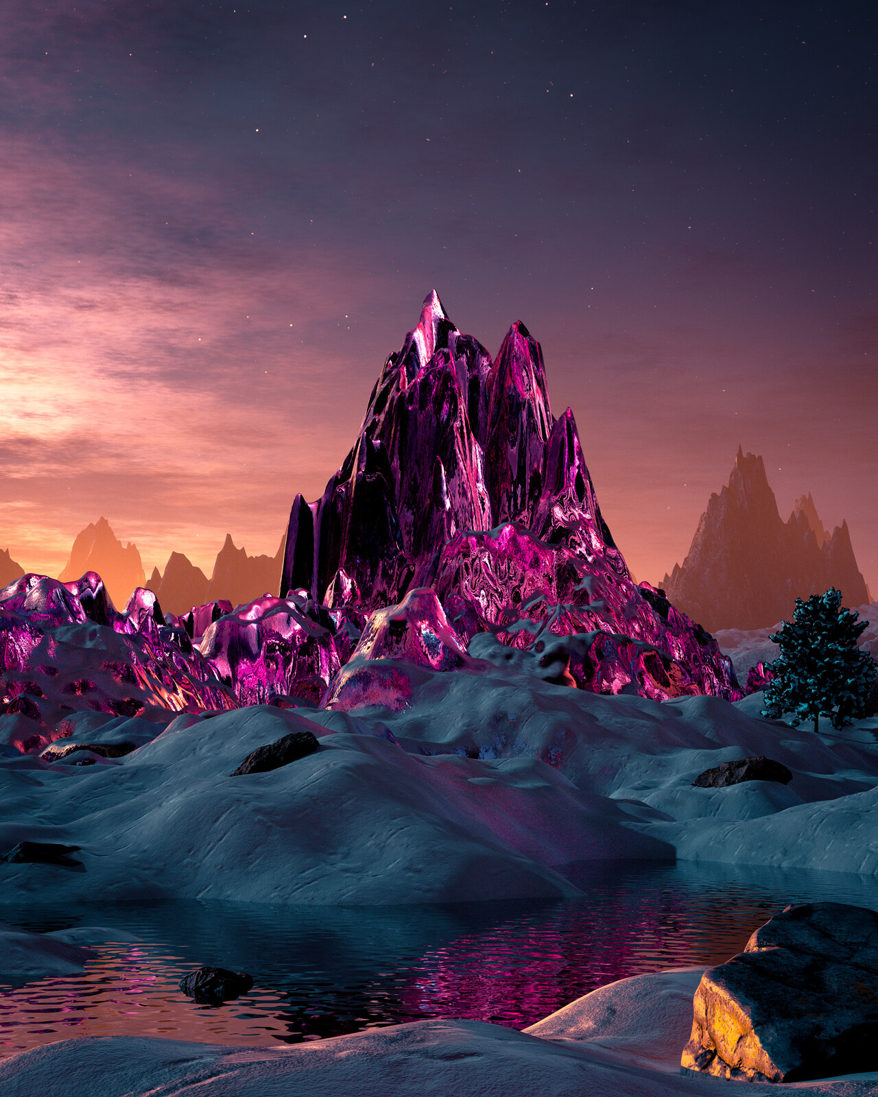 Crystal Sunset