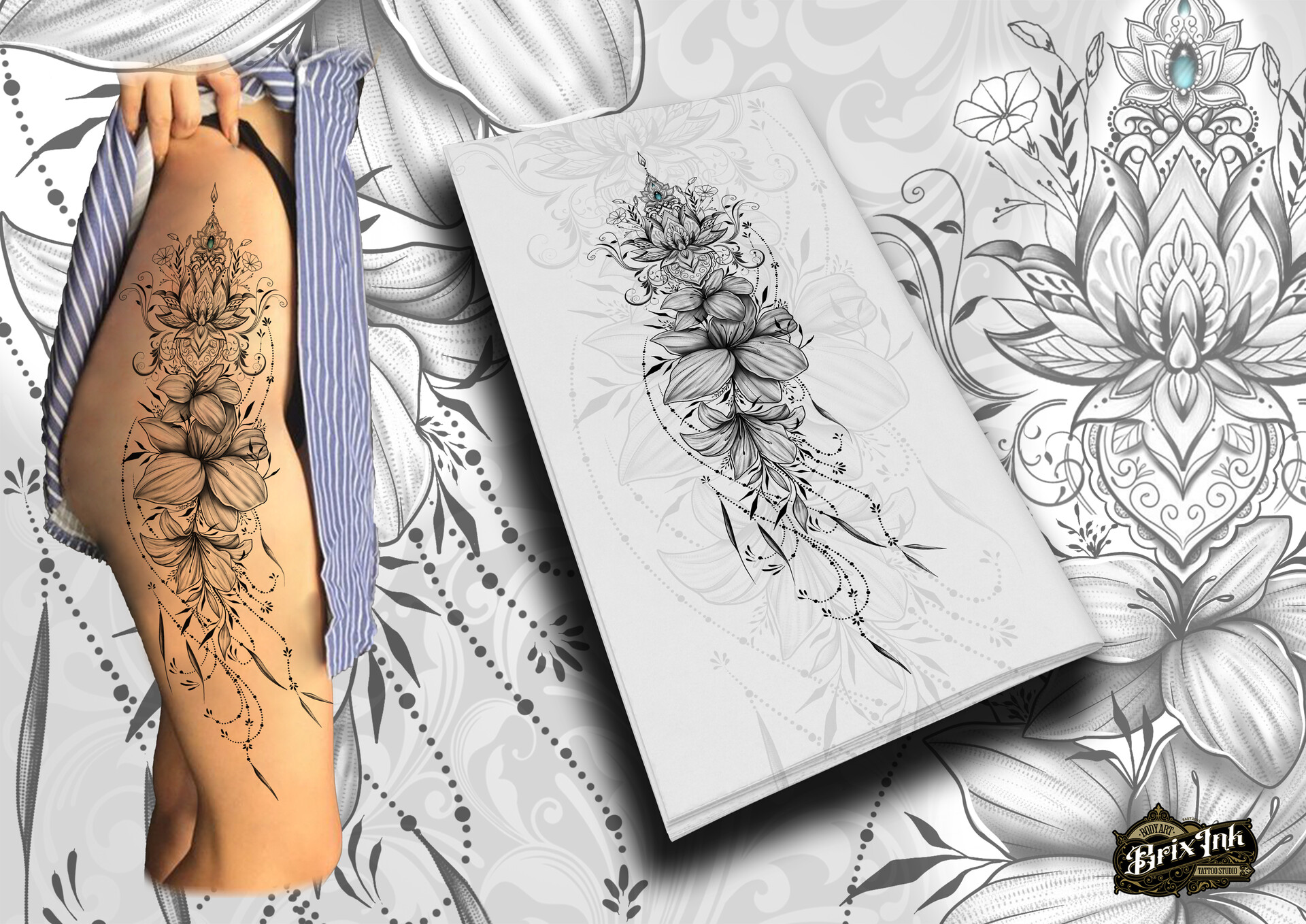 November birth flower  Studio 801 custom ink  art  Facebook