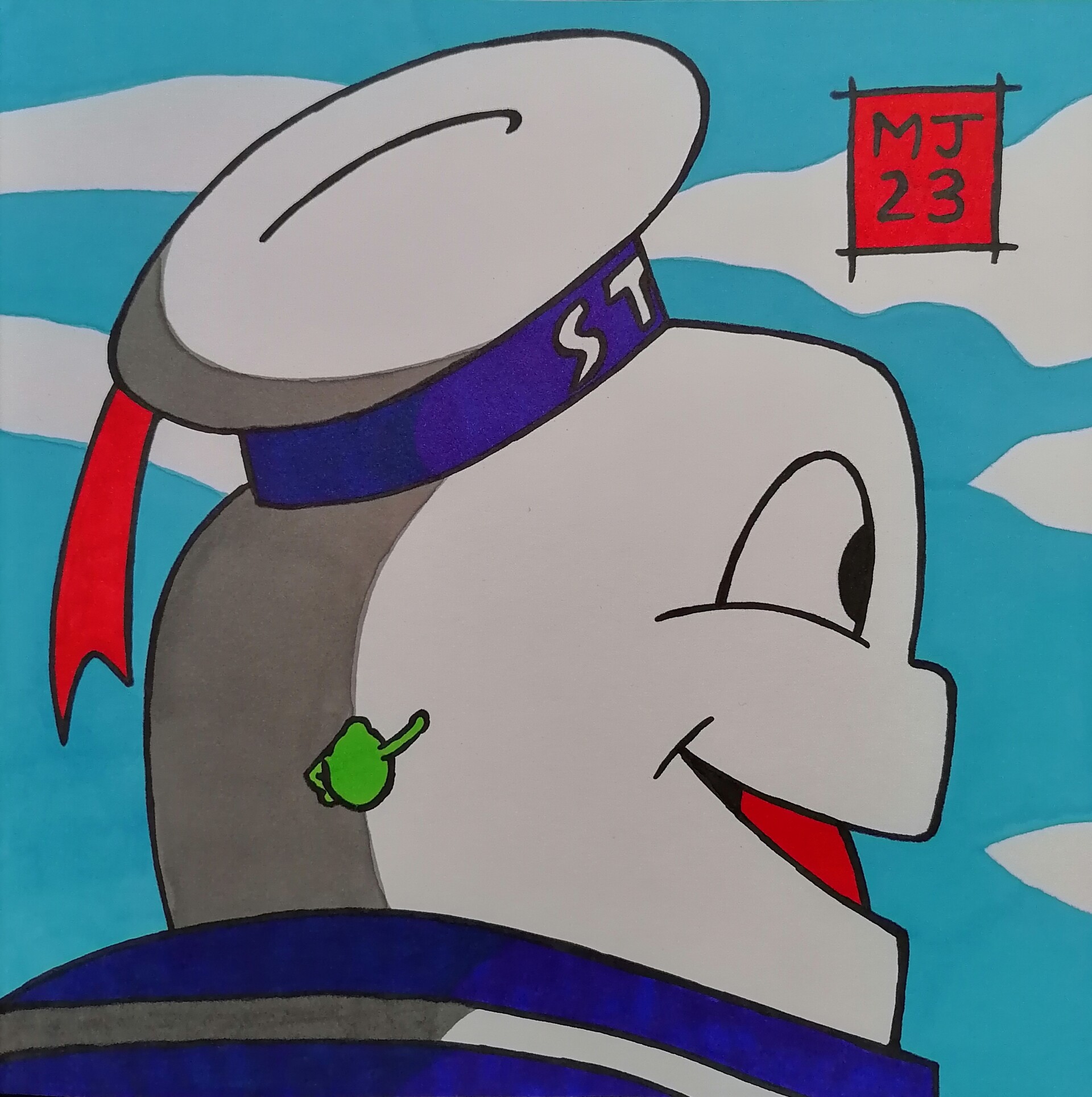 ArtStation Stay Puft Marshmallow Man