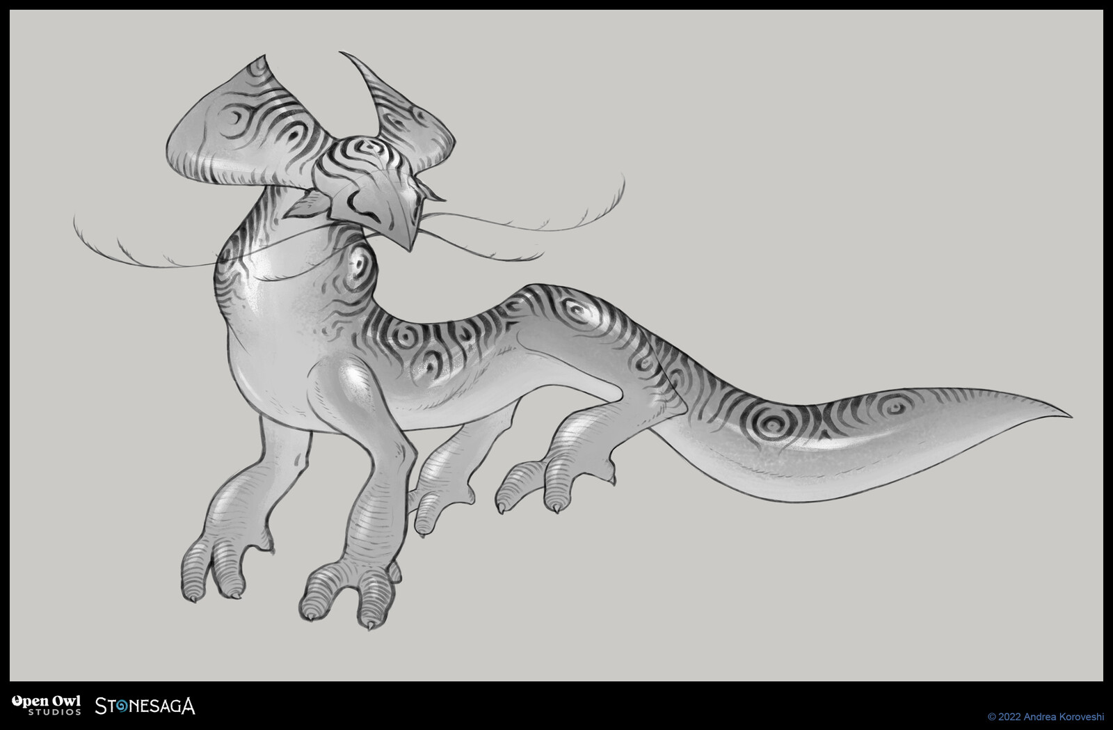 early sketch of the "mount" companion