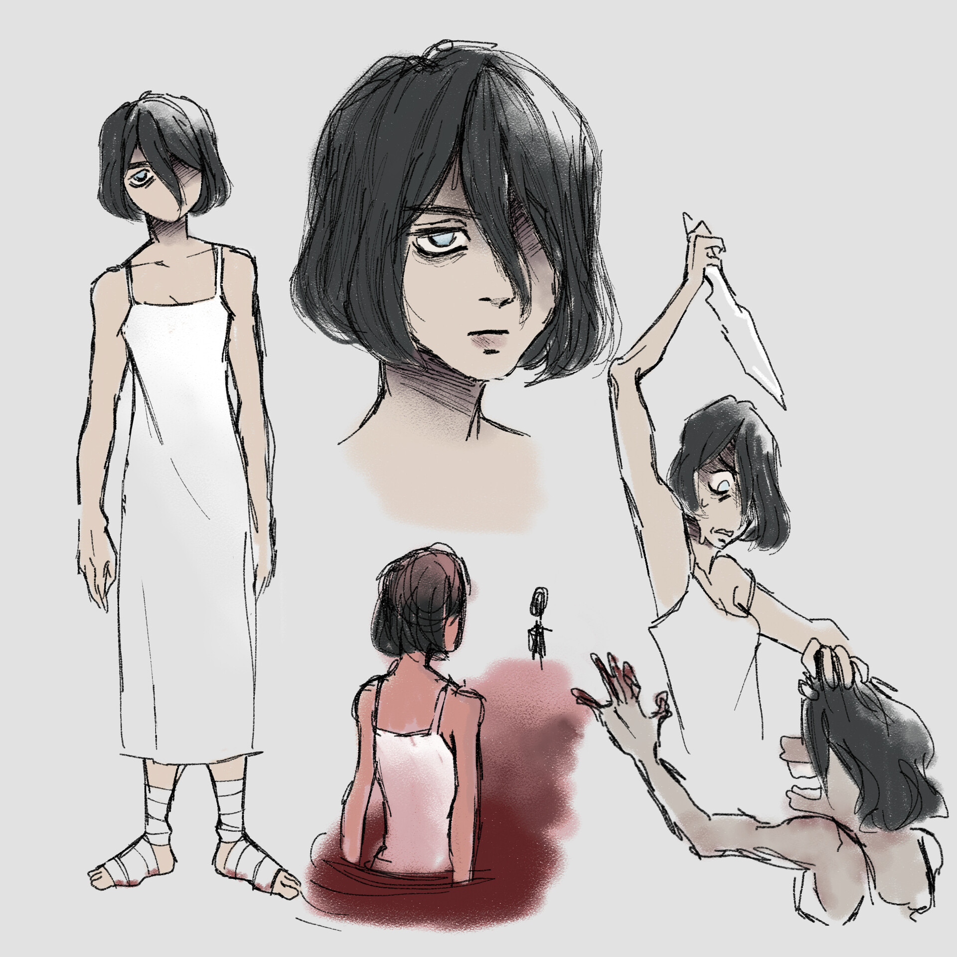 ArtStation - Character Design: Ines