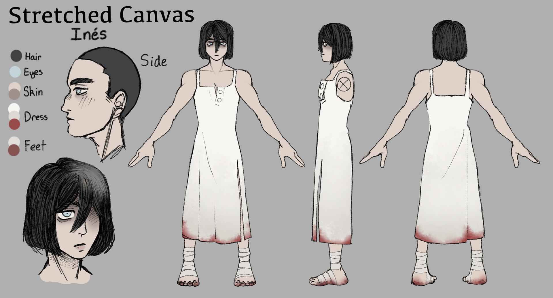 ArtStation - Character Design: Ines