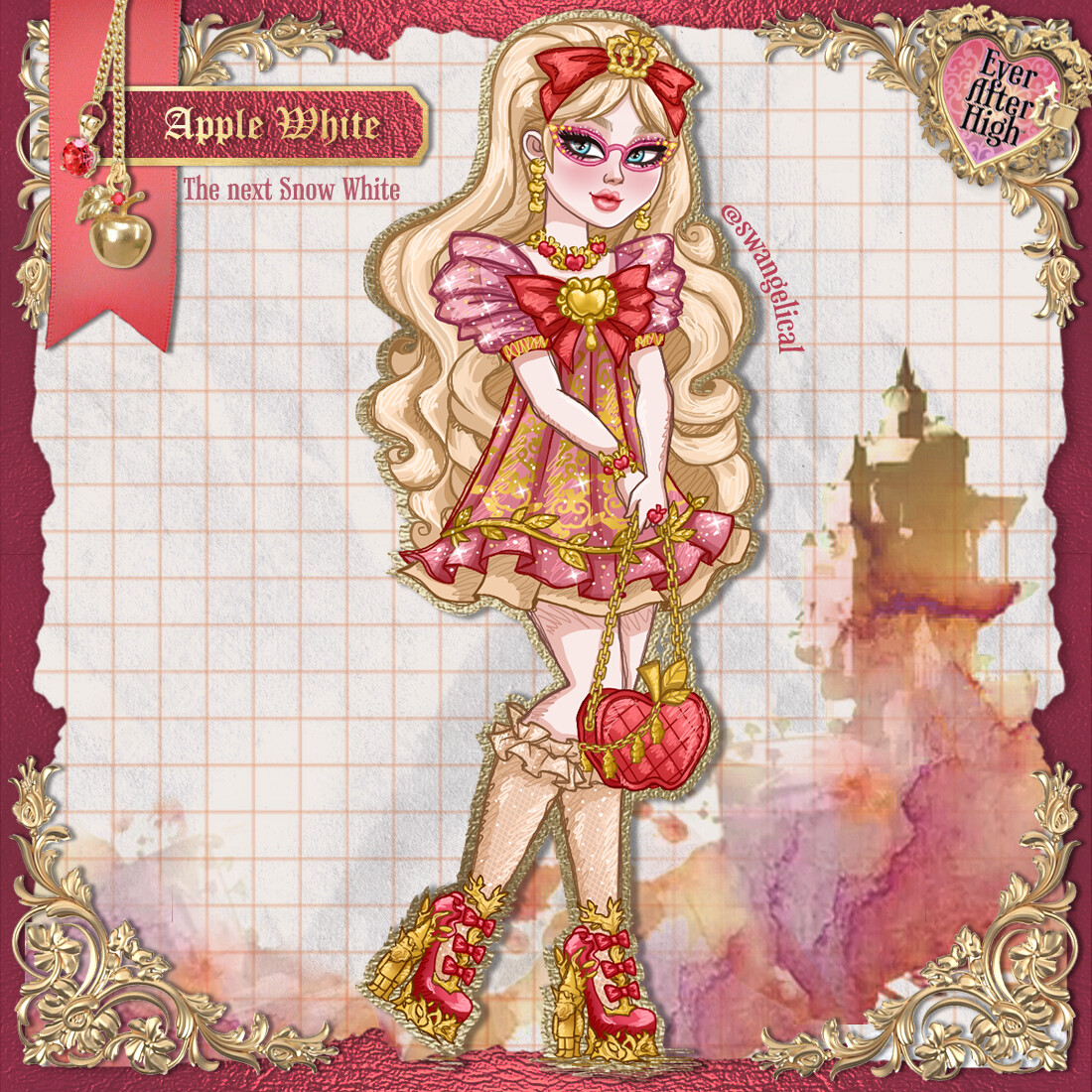 ever after high briar beauty and apple white