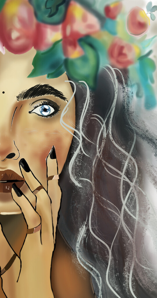 playstation 5 art girl