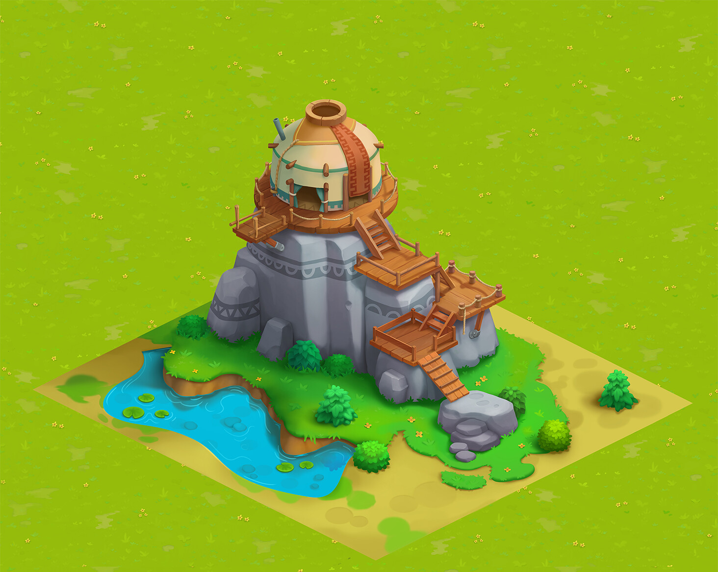 ArtStation - Isometric Environment Art