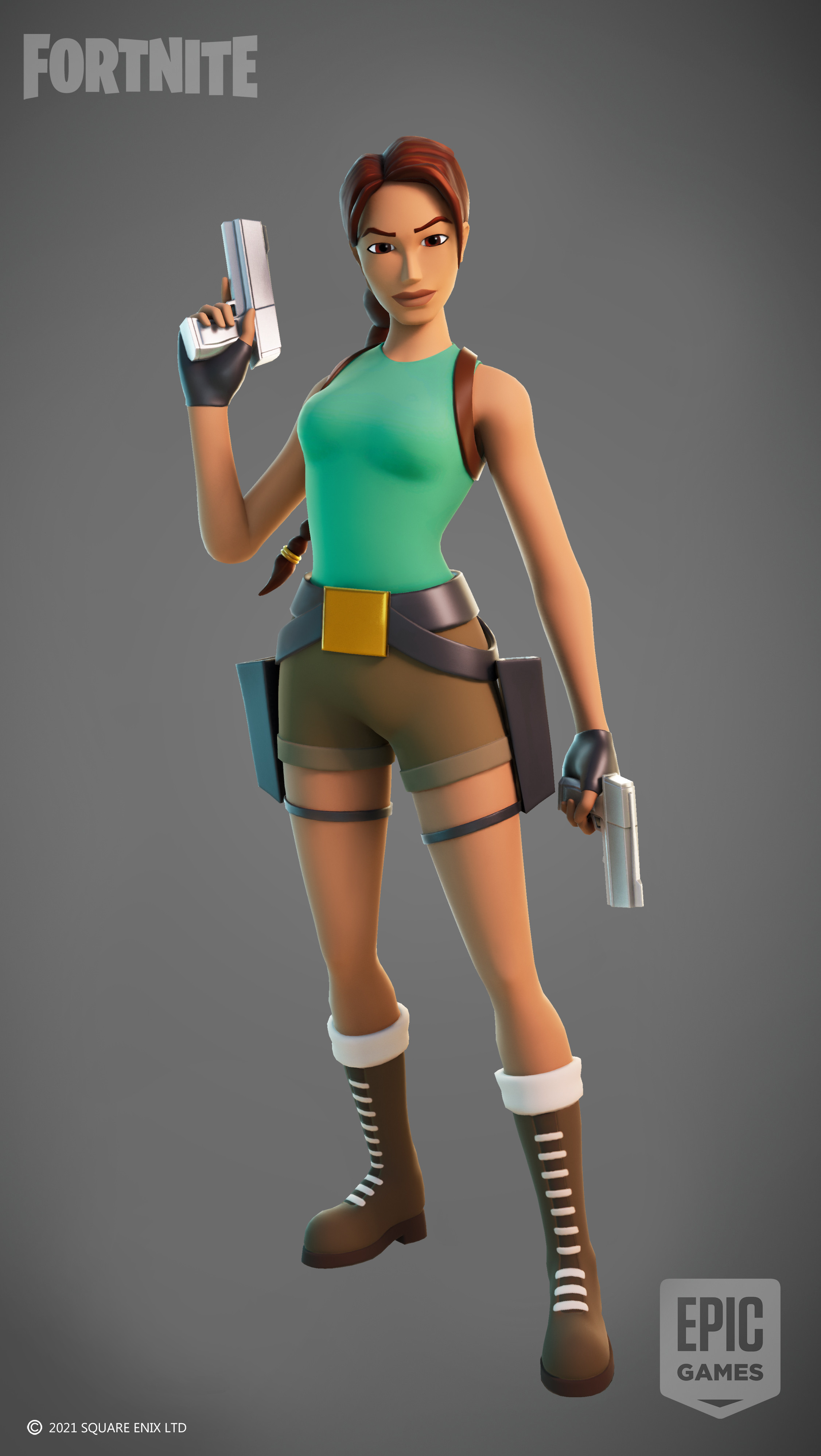 ArtStation - FORTNITE | TOMB RAIDER - Lara Croft