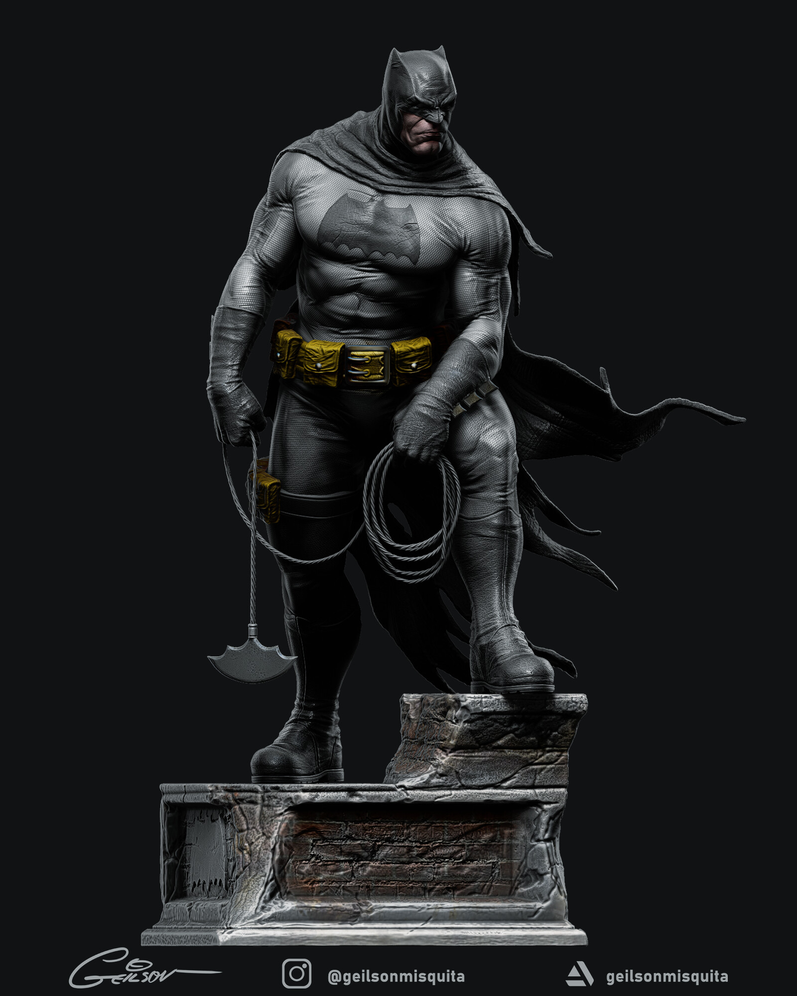 ArtStation Batman The Dark Knight