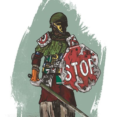 Sir Percival, the Post-Apocalyptic Grail Knight