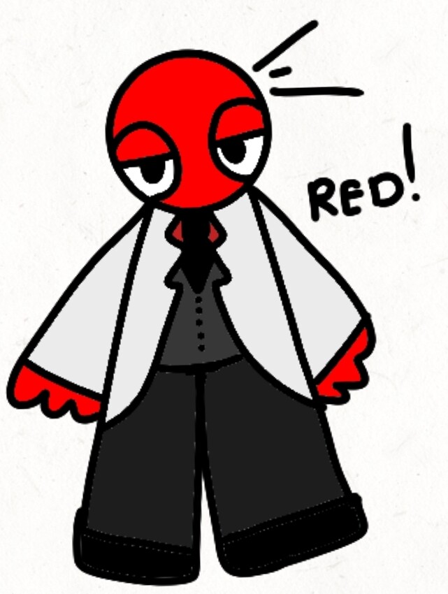 Rainbow Friends Red  How To Draw Red From Rainbow Friends