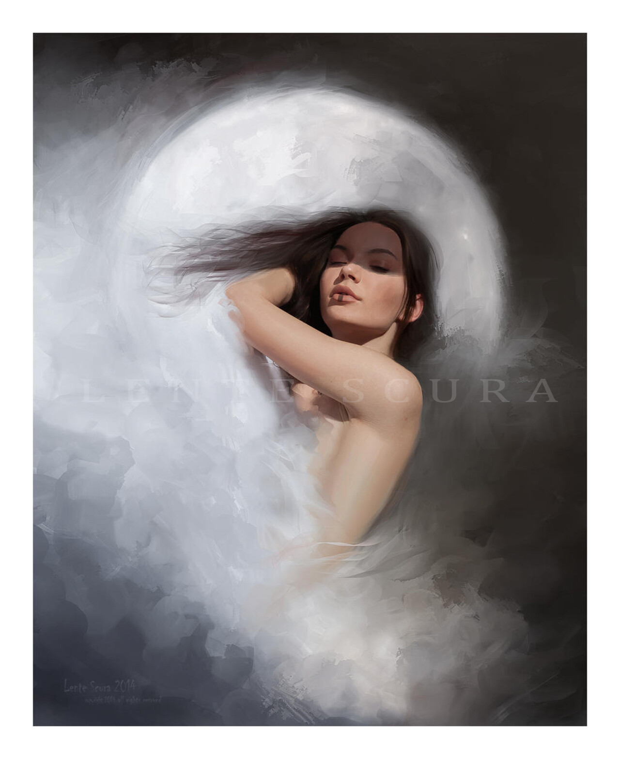 La Luna Insonne
Modello: Emilia Collaro
di Lente Scura
Diritto d'autore (copyright)