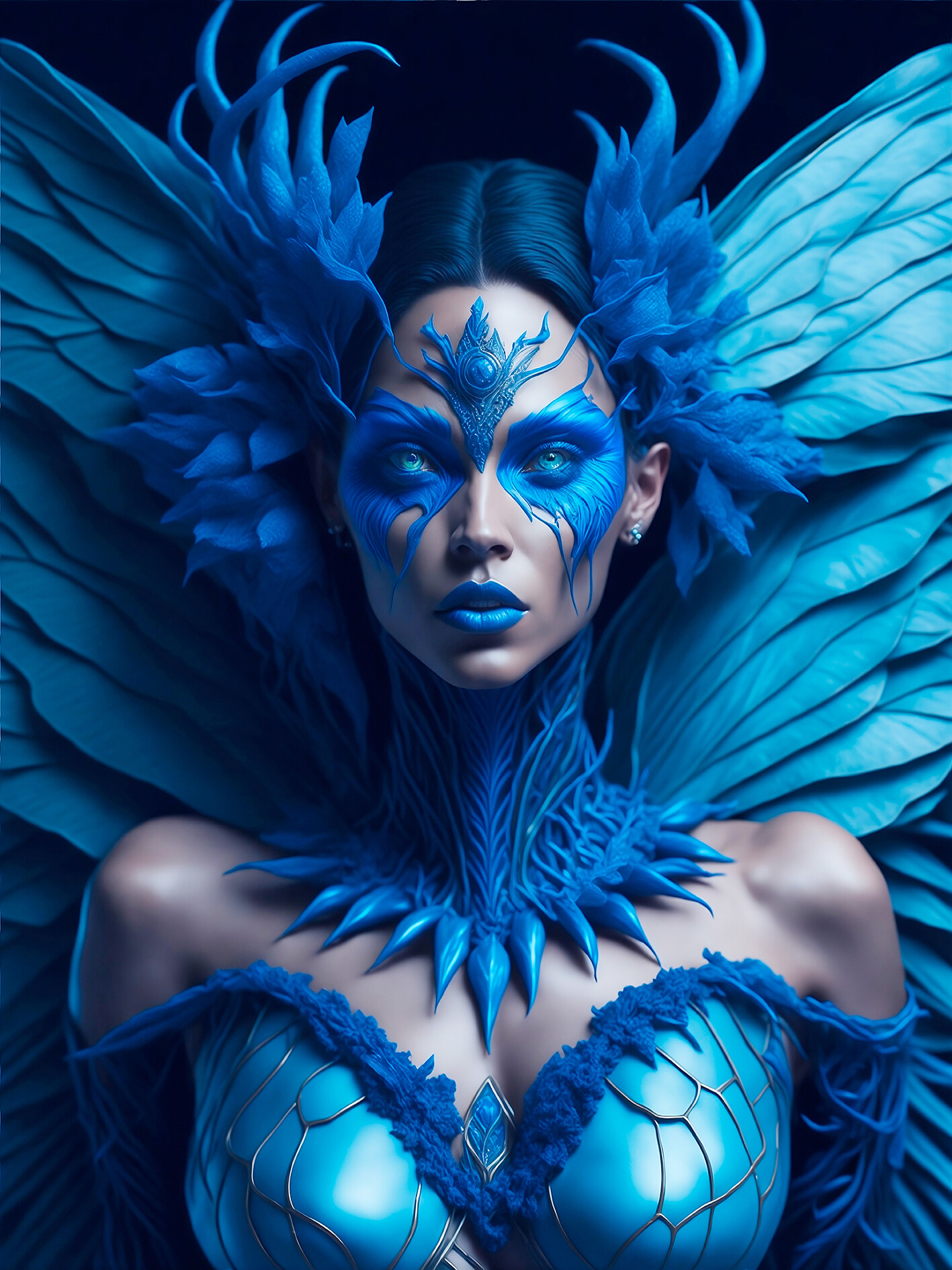 ArtStation - fairy queen blue