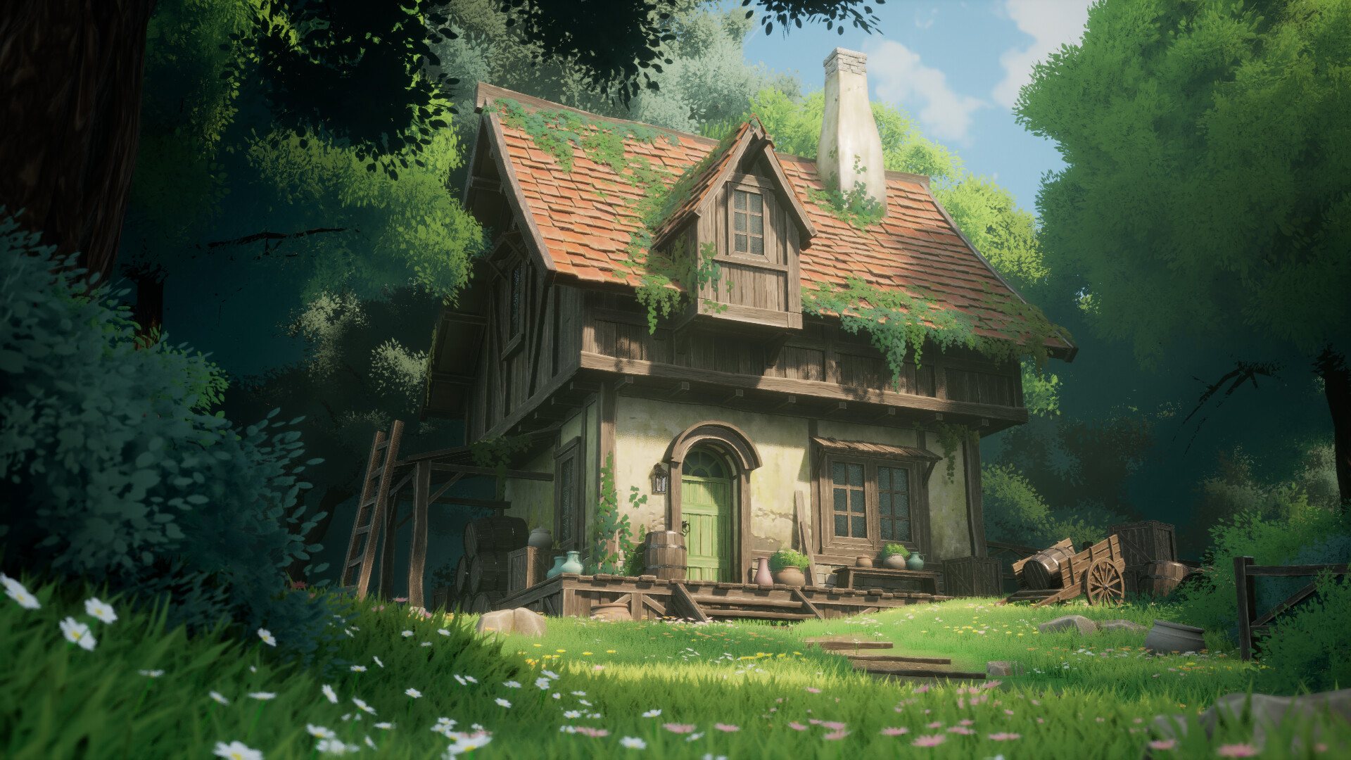 K Jin Stylized House K Jin Stylized House