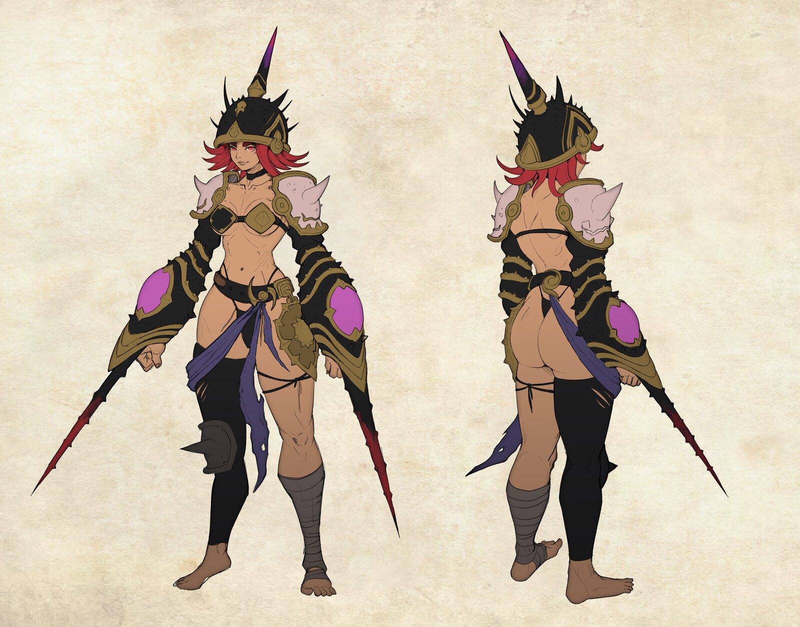 Front and Back
