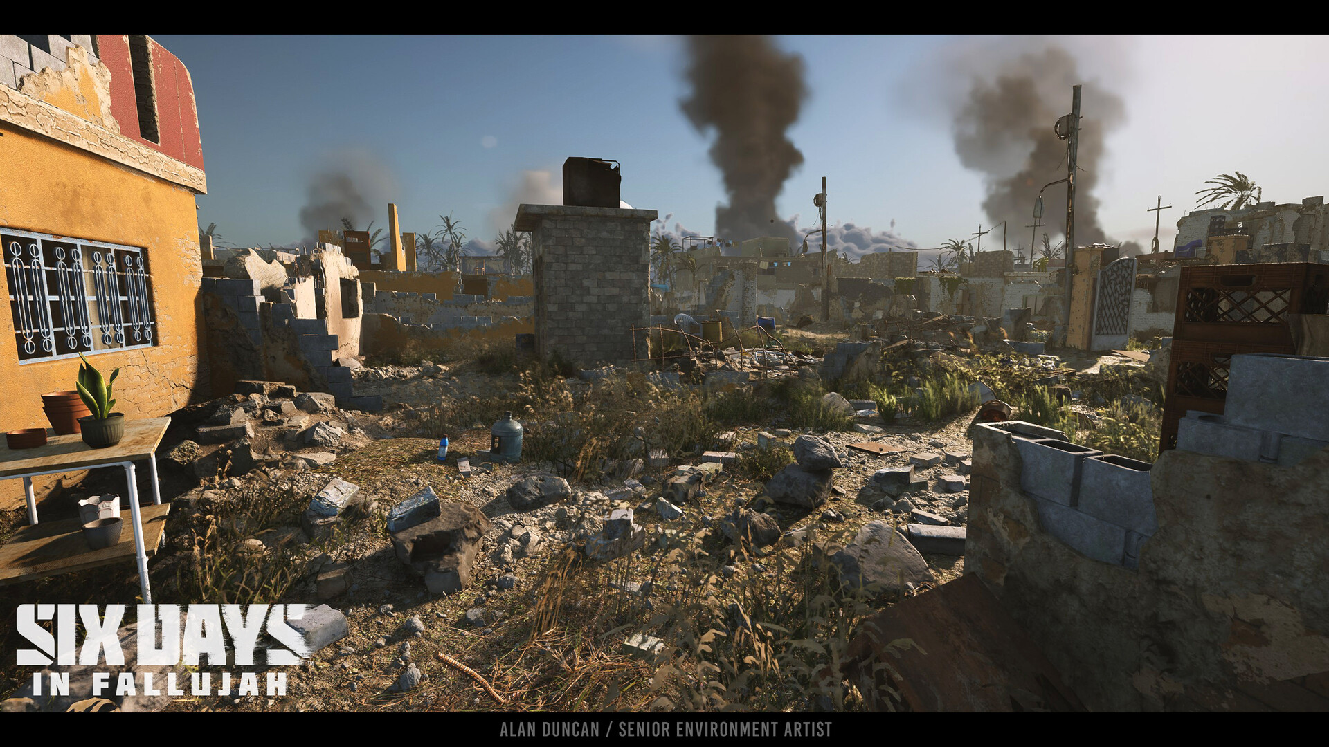 ArtStation - Six Days in Fallujah - World