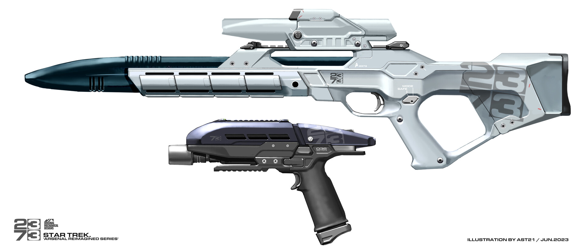 quot Reimagined Star Trek weaponry quot by AST21 : r/ImaginaryWeaponry