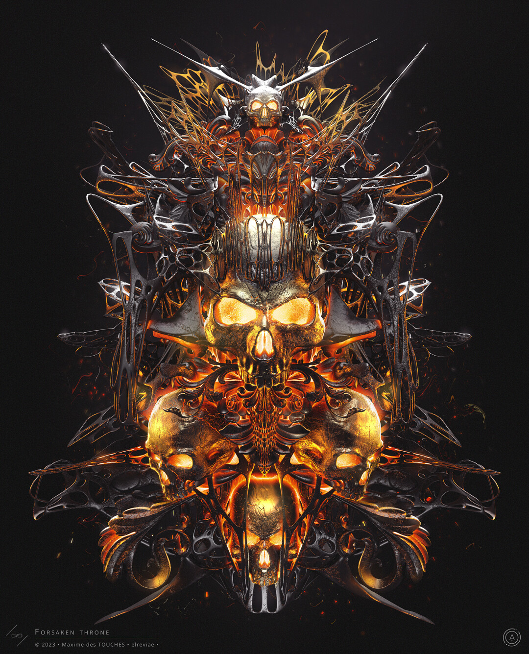 Forsaken Throne - Final composition