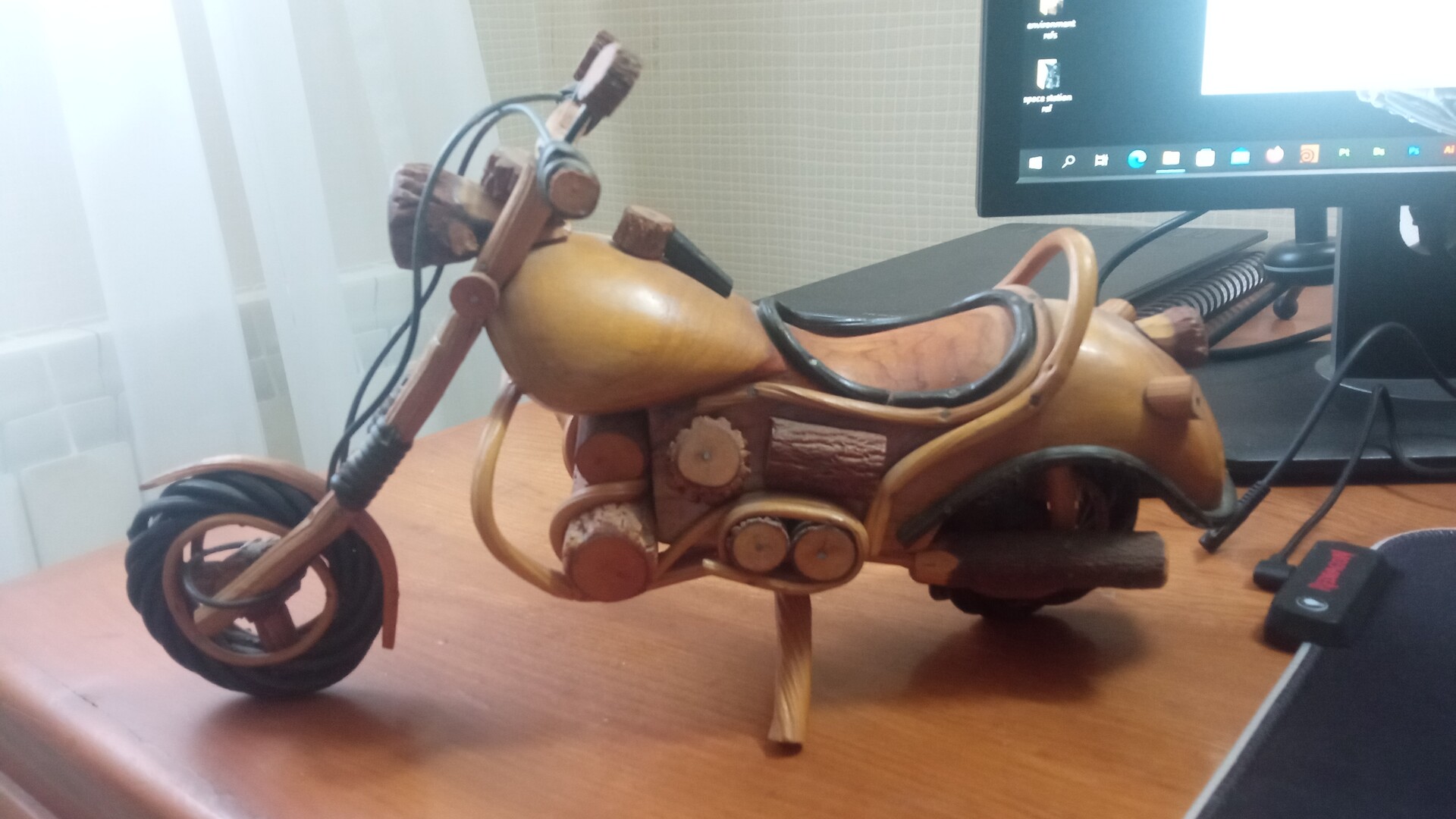 a real motorcycle