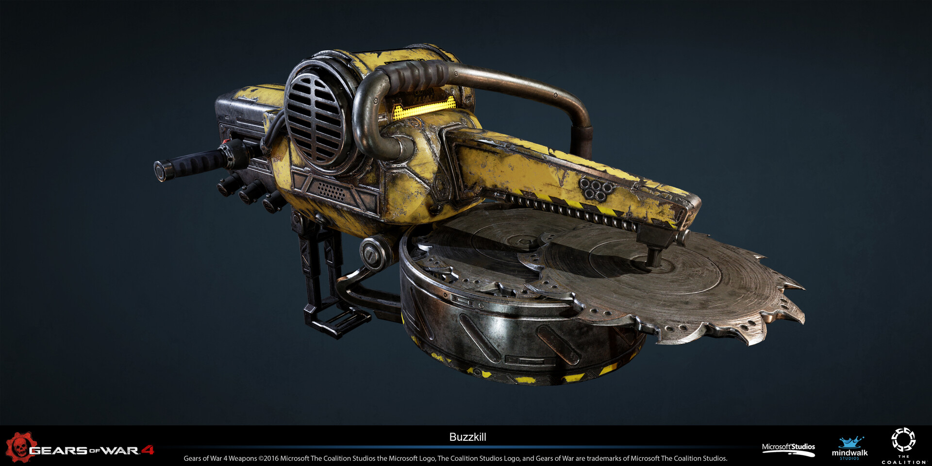 ArtStation - Gears of War 4 - Weapons