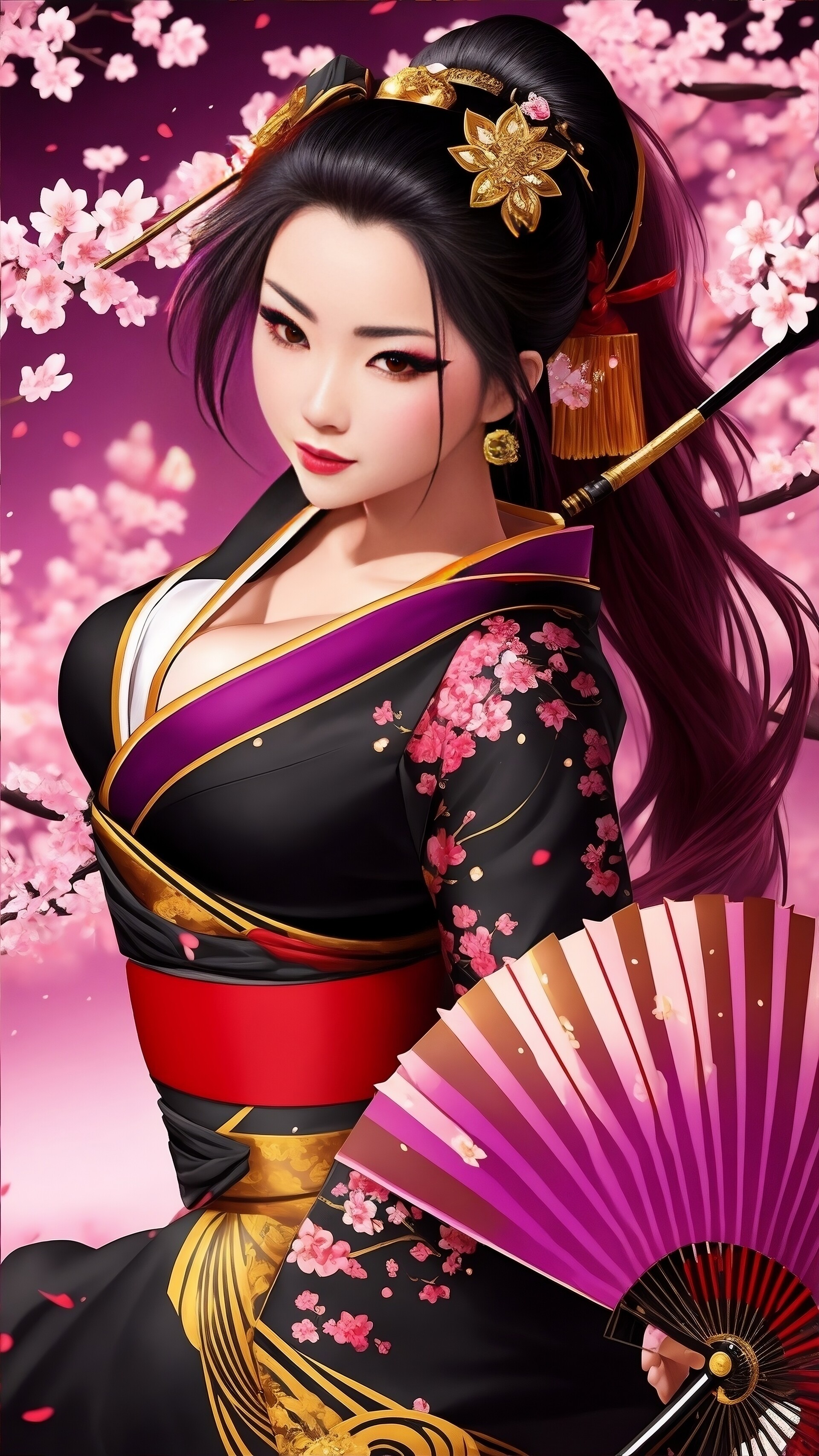 ArtStation - Warrior Geisha